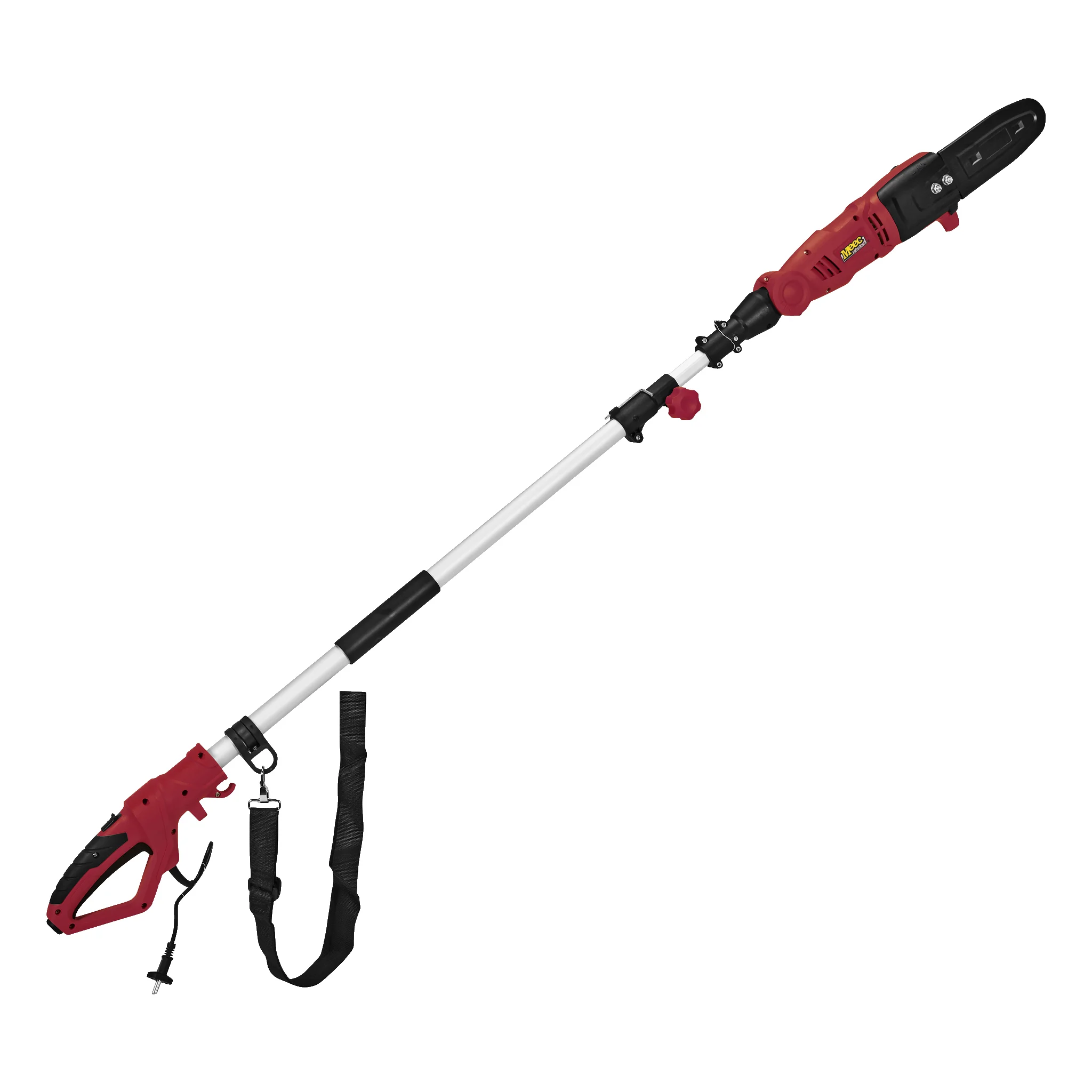 Elektrisk grensåg 240 cm skaft, 8" (20 cm blad), 750 w