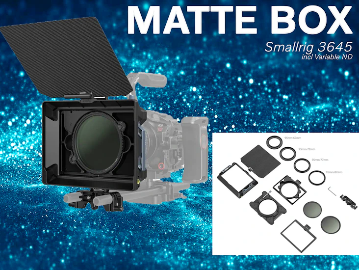 Variabel nd mattebox | vnd kit smallrig 3645 | matte box