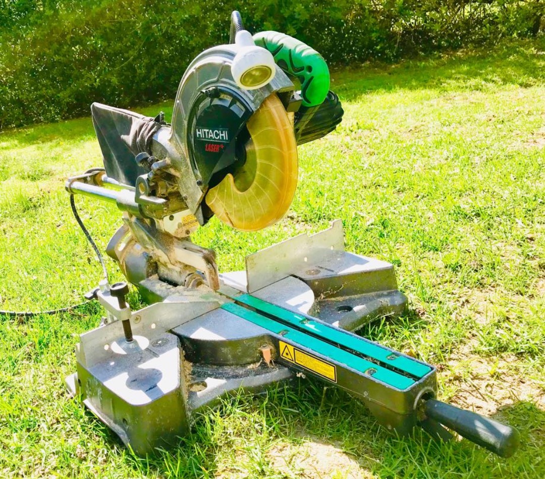 Kap och gersåg, hitachi c 8fshe