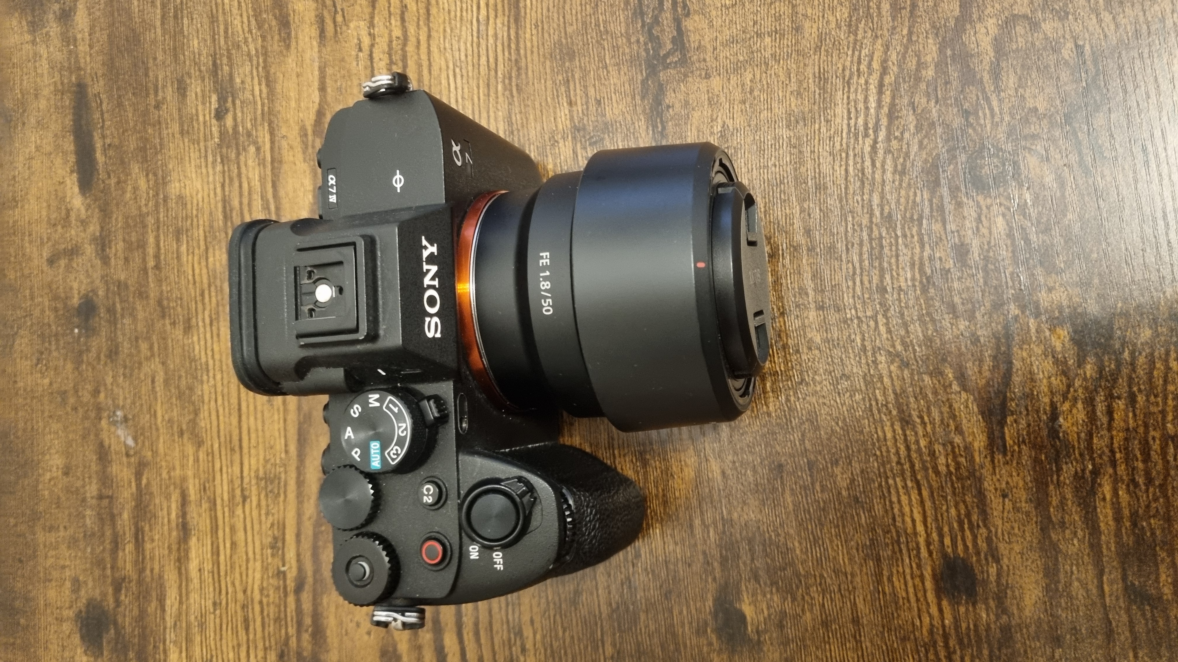 Sony a7 iv with sony 50/108 lens 