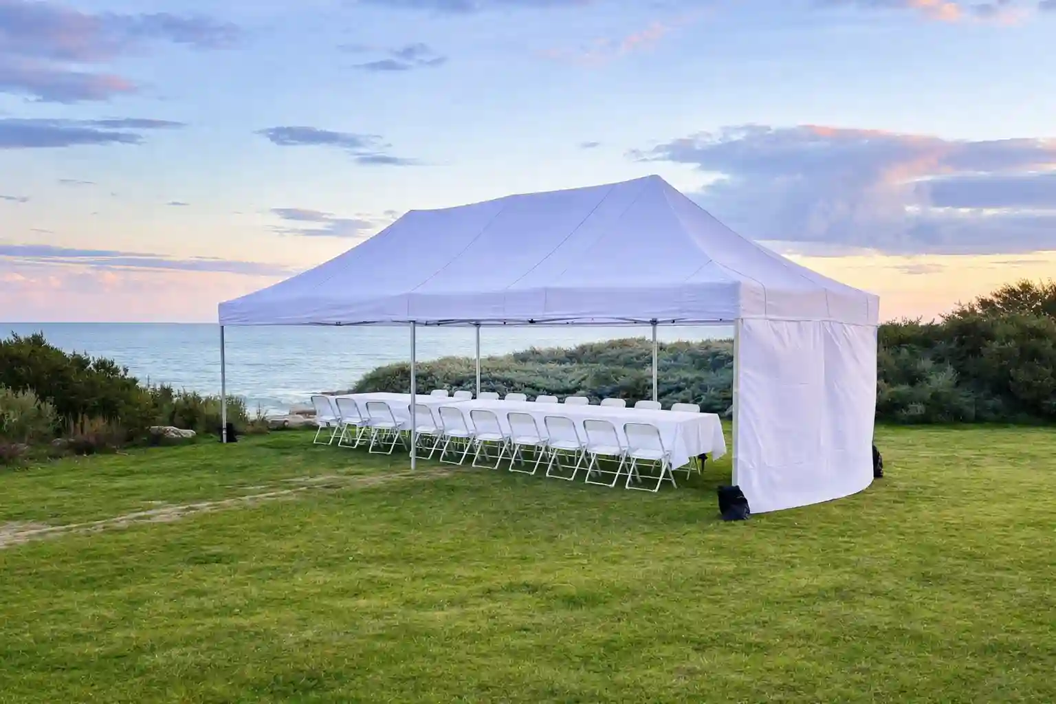 4x8 m ammattitason pop-up teltta