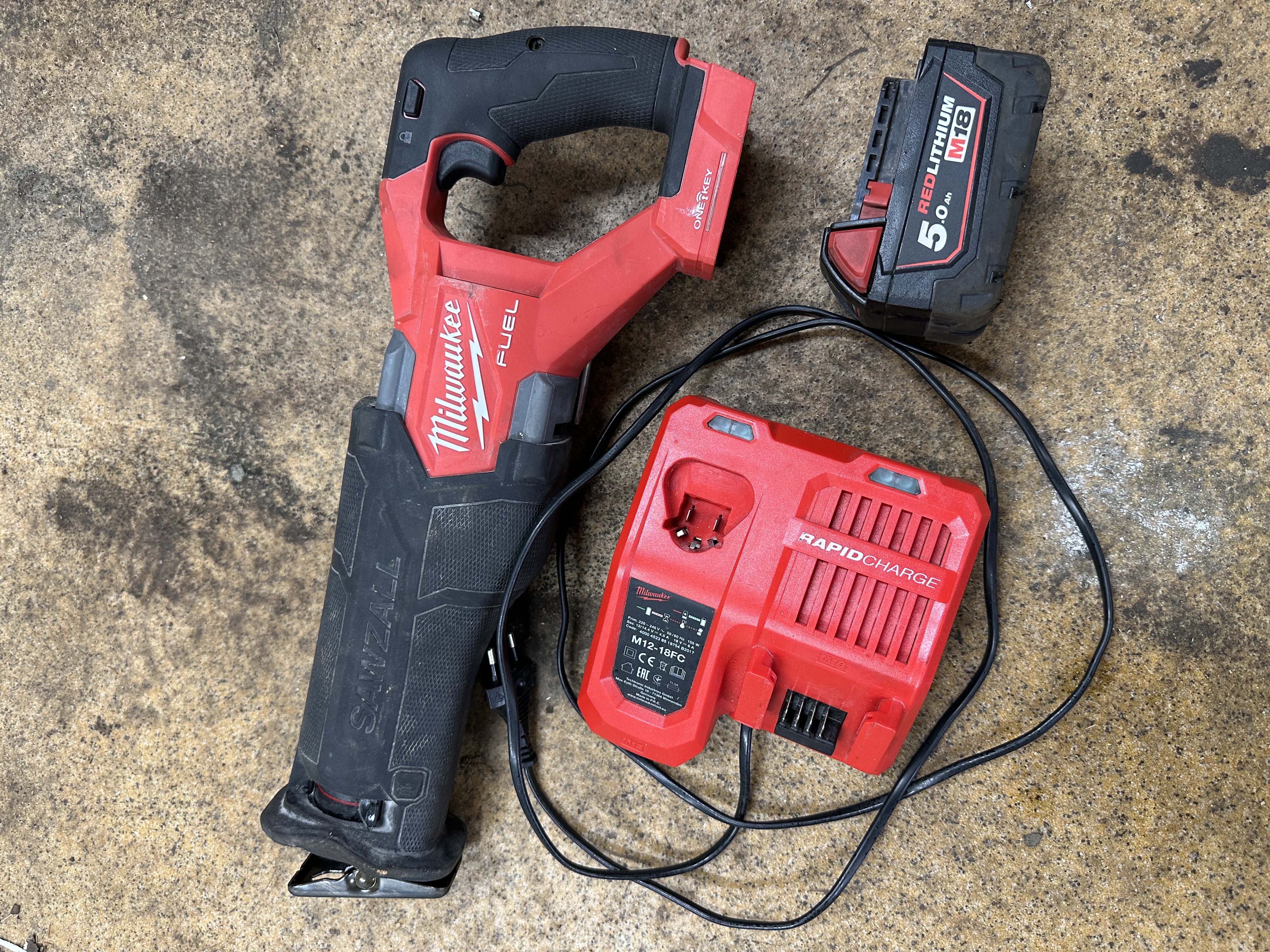 Milwaukee tigersåg (sawzall) m18 fuel