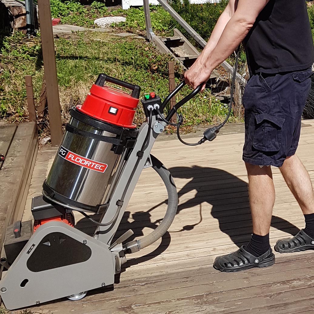 Komplett terrassesliper-pakke (blitz + randy – 2 maskiner)