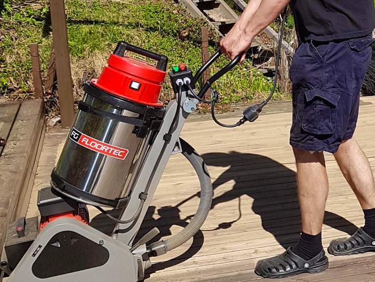 Komplett terrassesliper-pakke (blitz + randy – 2 maskiner)