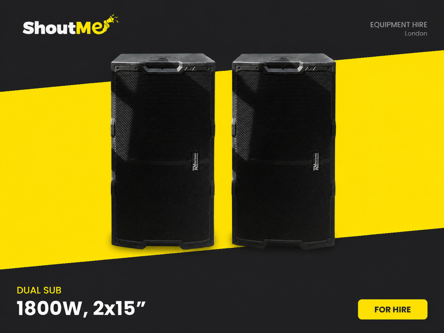 🔊 powerful pa subwoofers – parties, functions & live bands