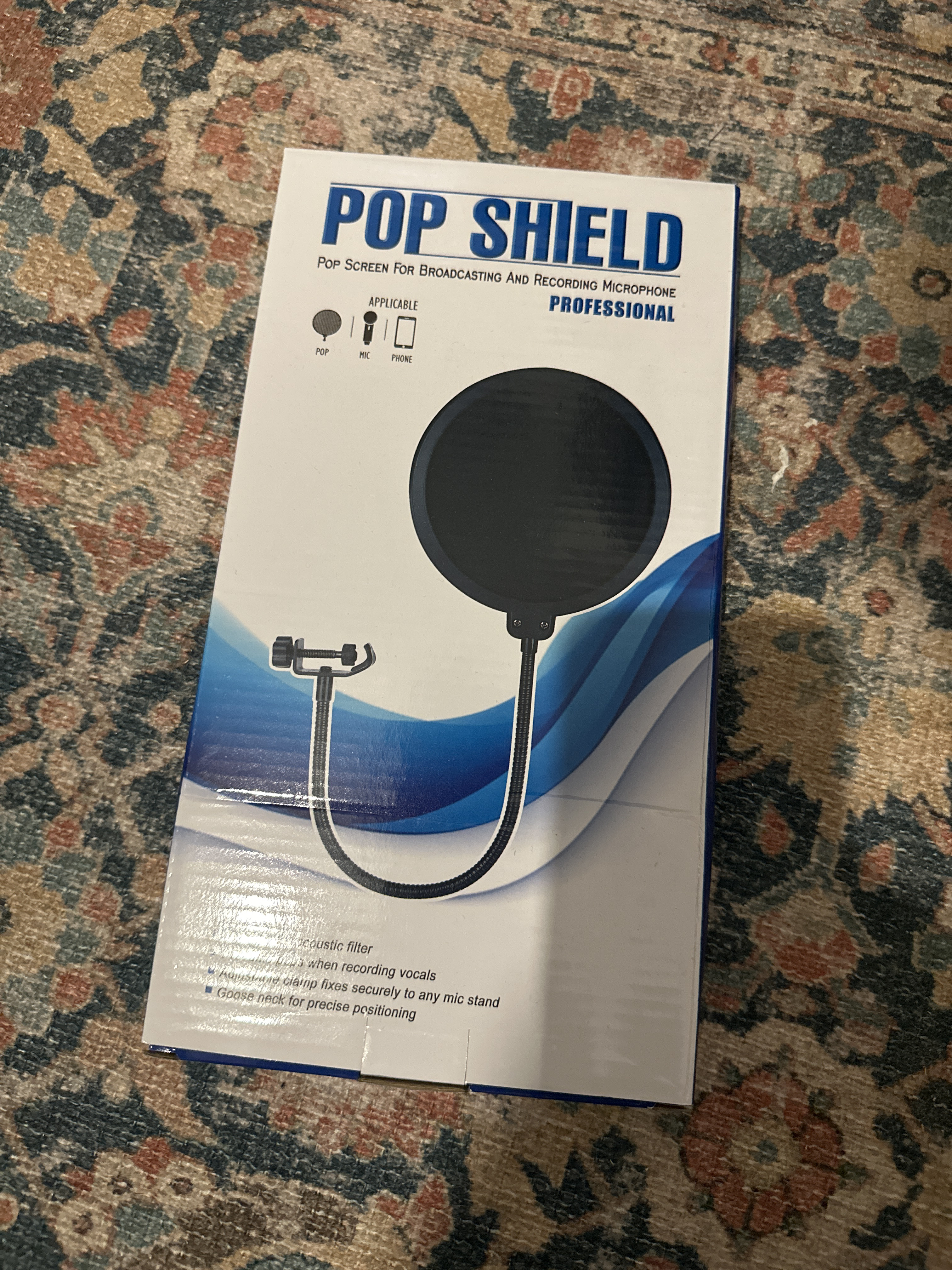 Pop shield