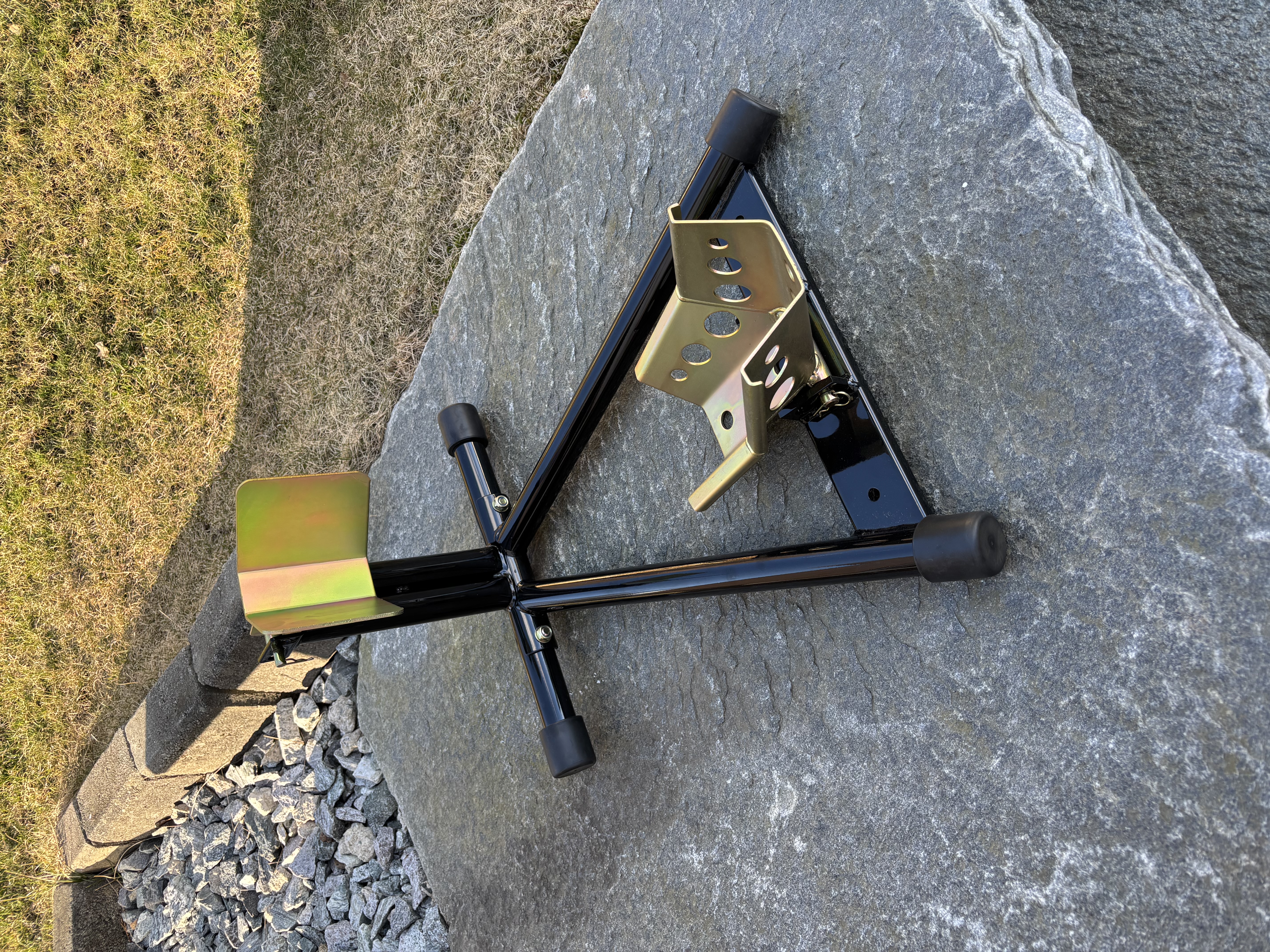 Forhjuls-støtte og lasterampe mc