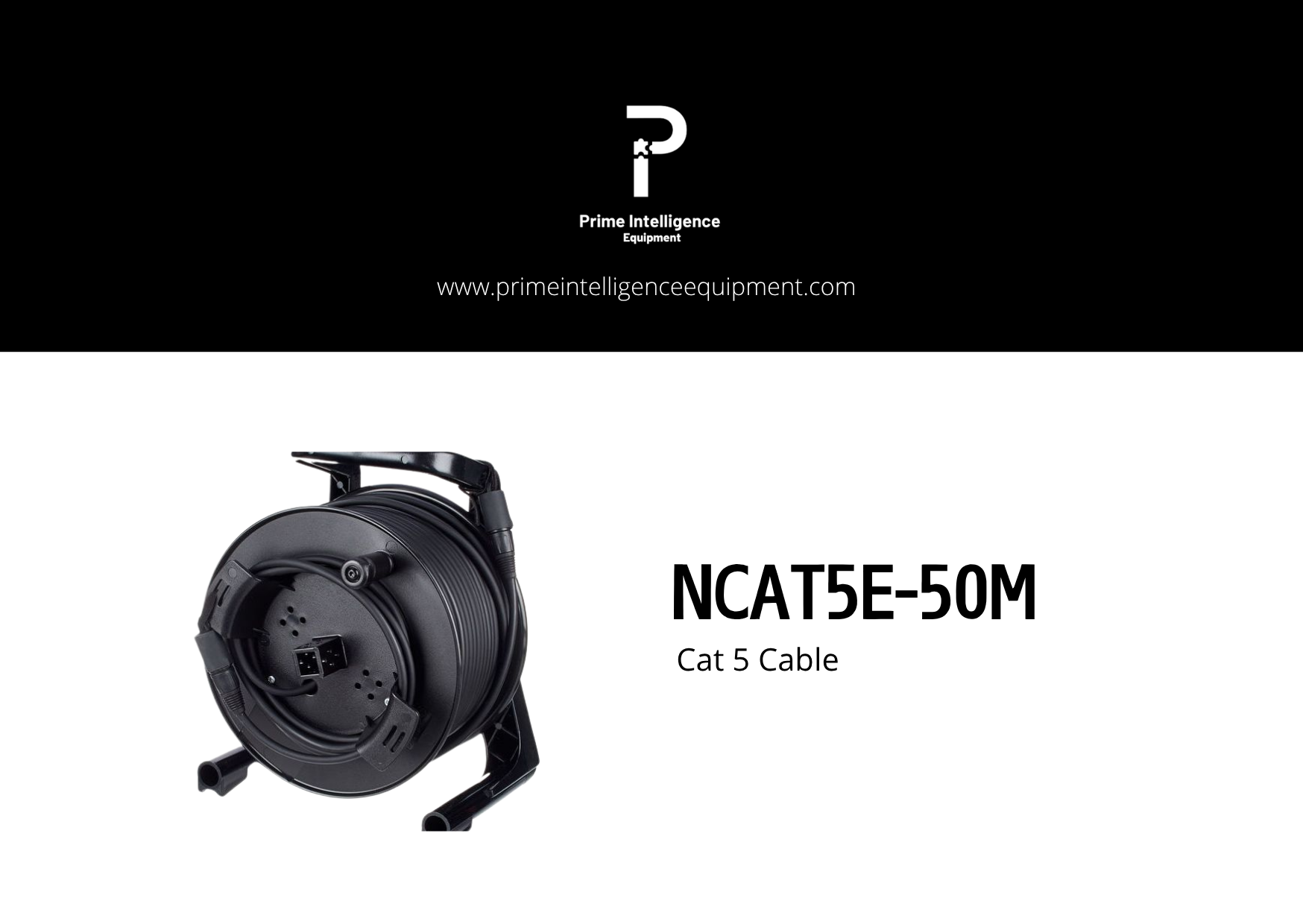 Cat 5 cable drum 50m