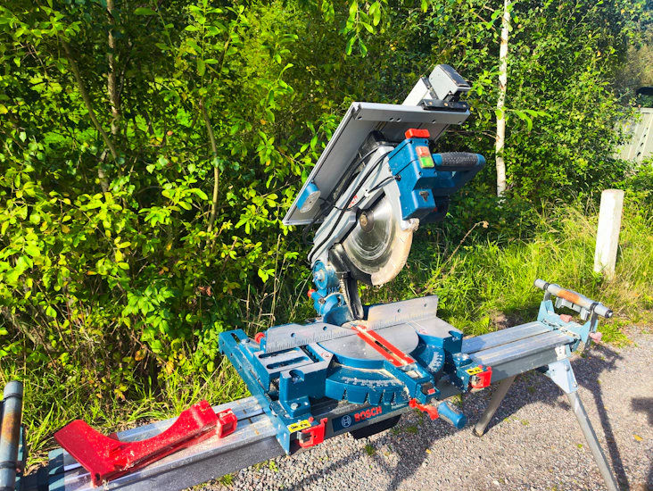 Kombisåg + sågbord – bosch gtm 12 jl + gta 3800