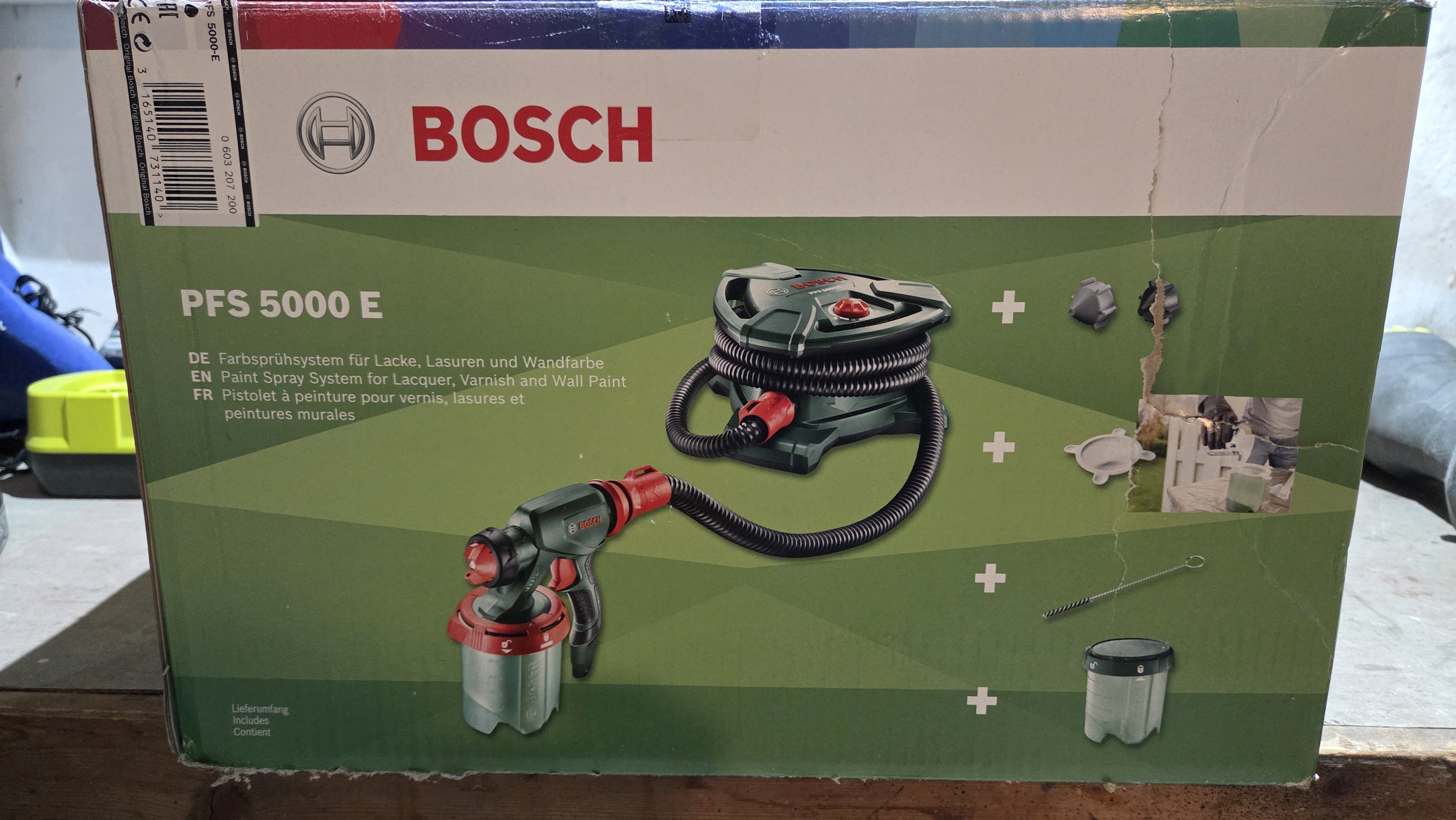 Bosch pfs-5000e malingssprøyte