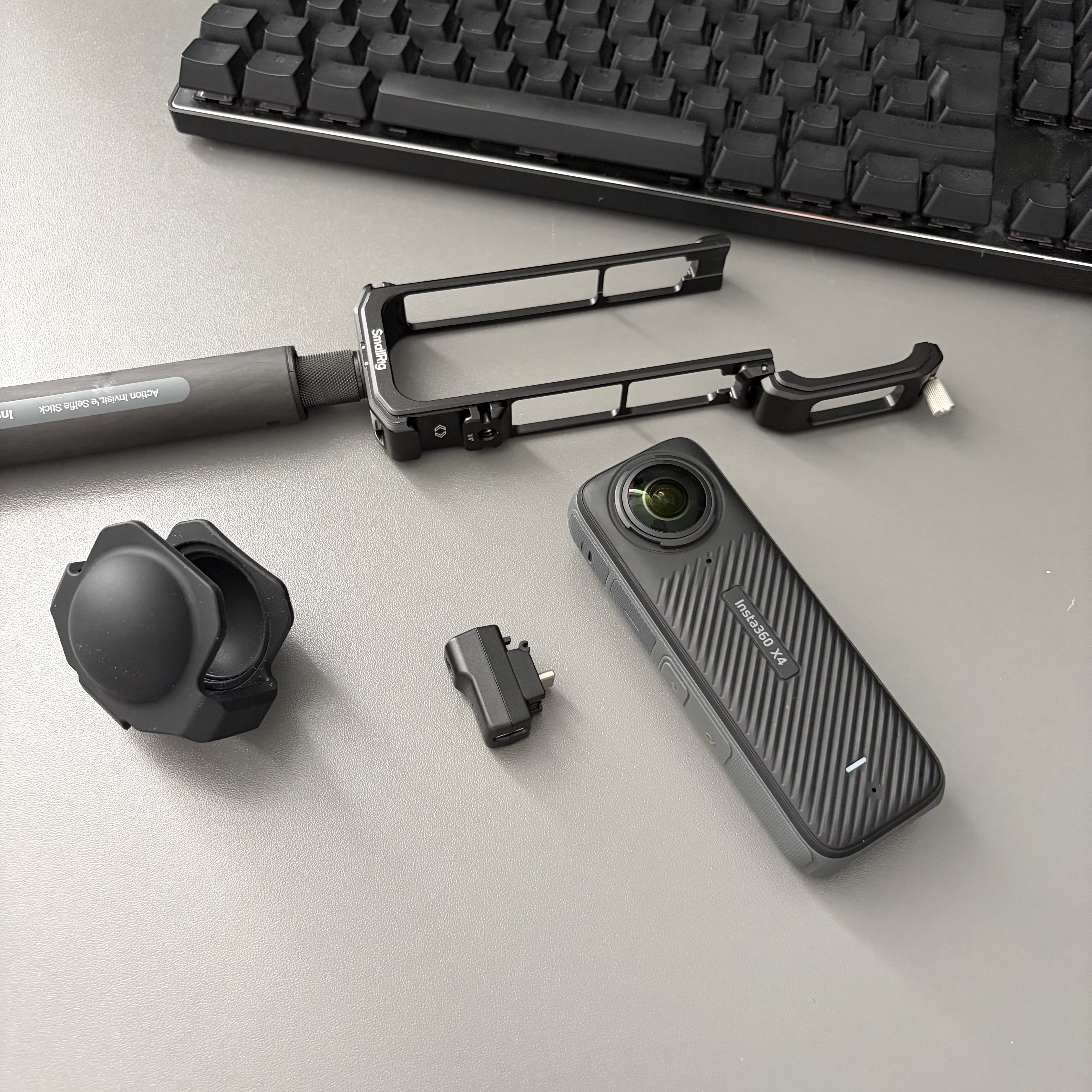 Insta360 x4 360 8k camera + accessories