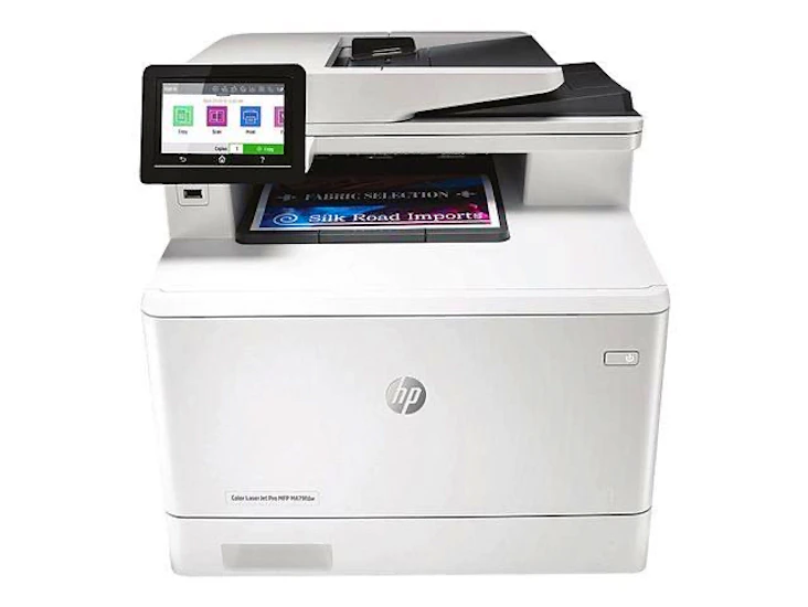 Hp color laserjet pro mfp m479fdw leies ut
