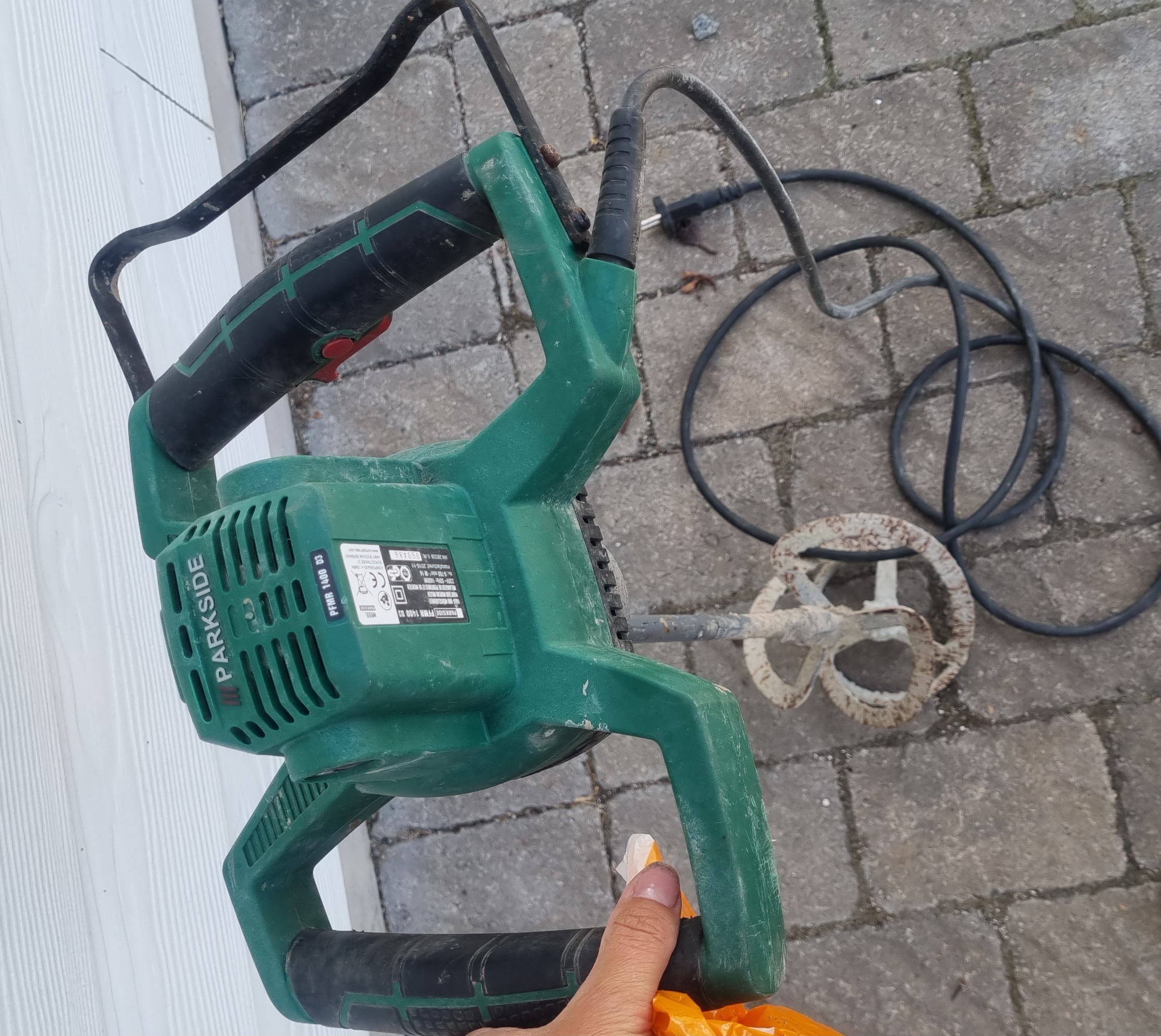 Betongvisp cementblandare