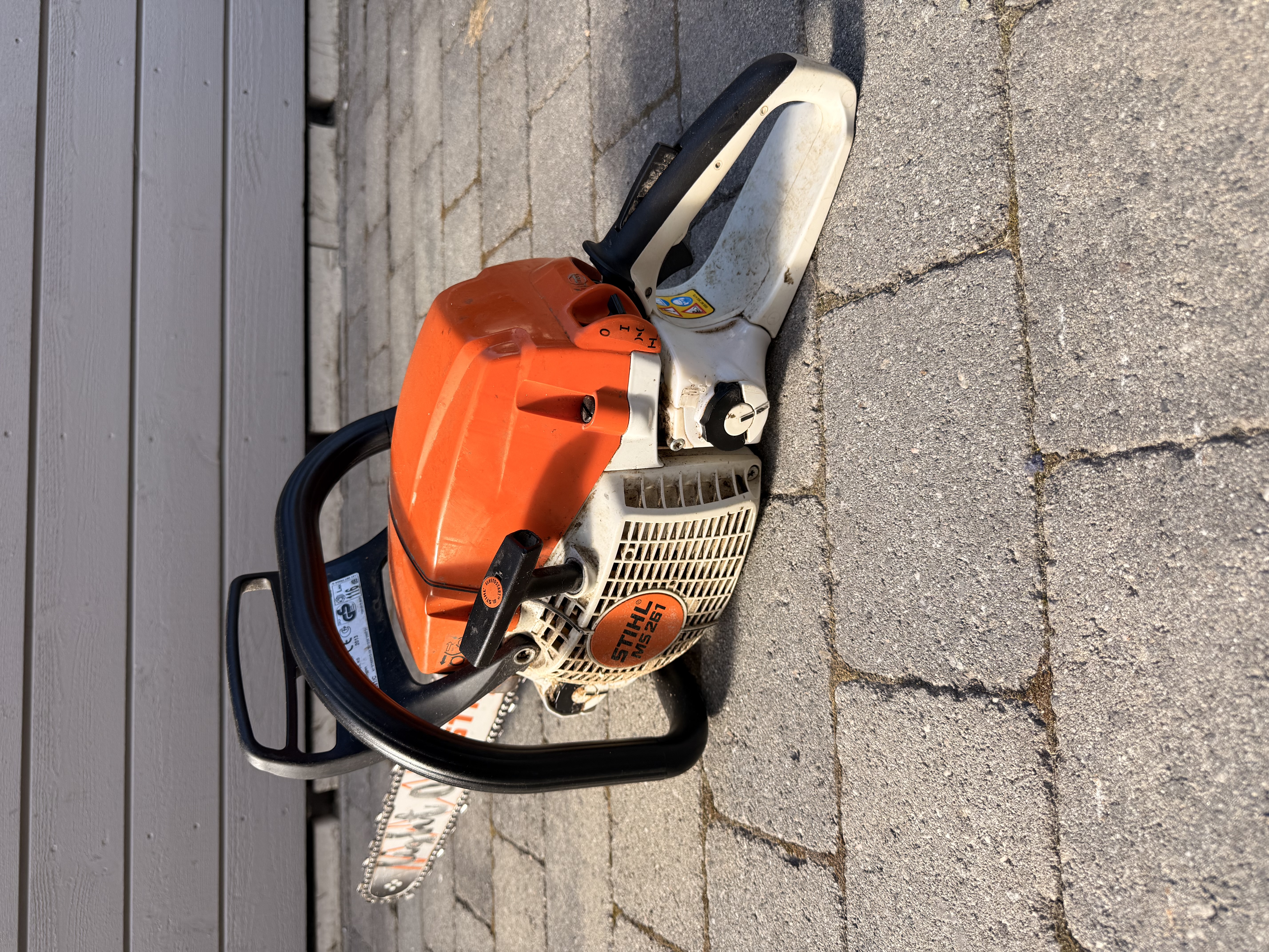 Bensin stihl 261 motorsag 16» sverd 