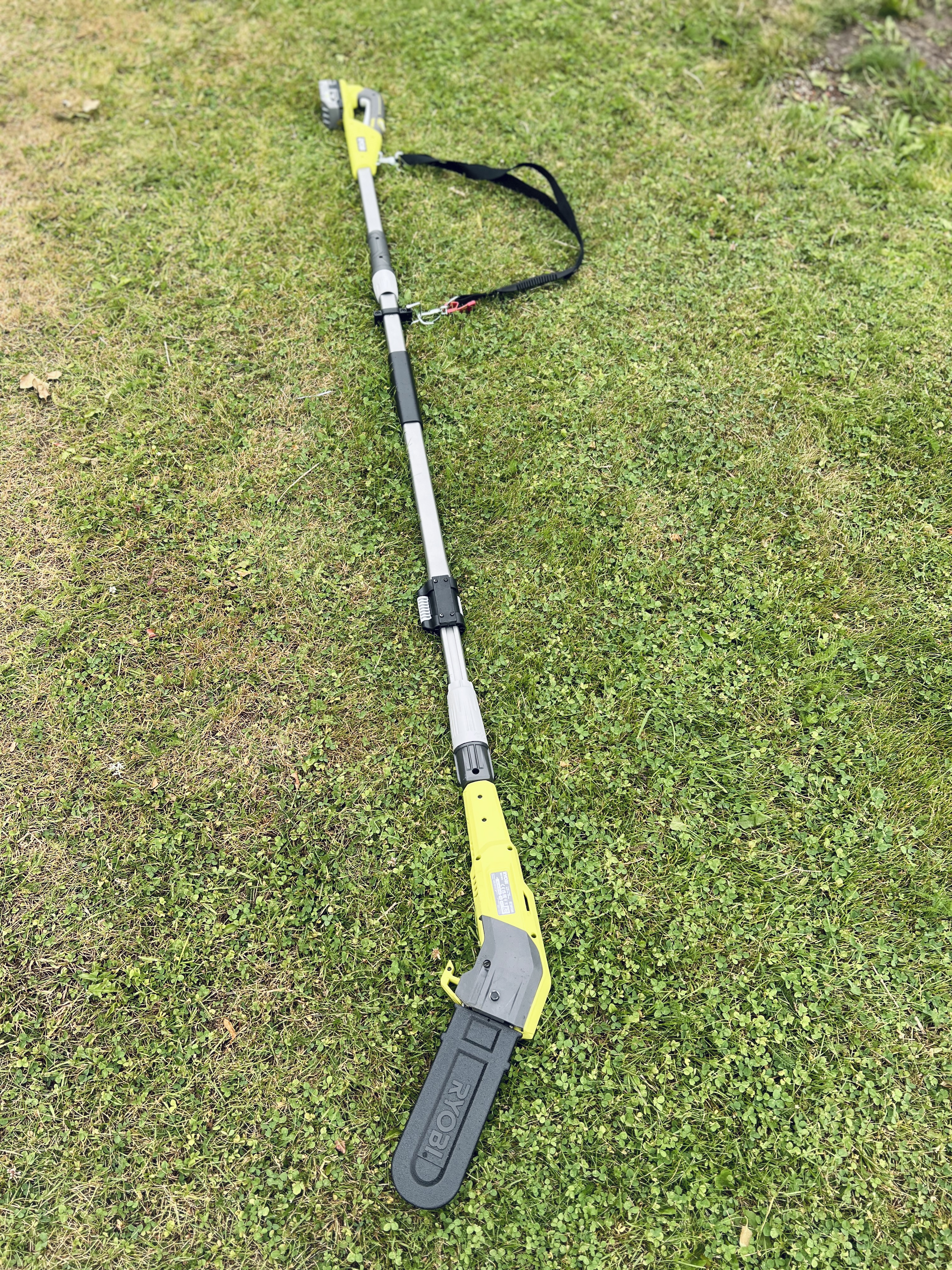 Ryobi grensåg med teleskopskaft