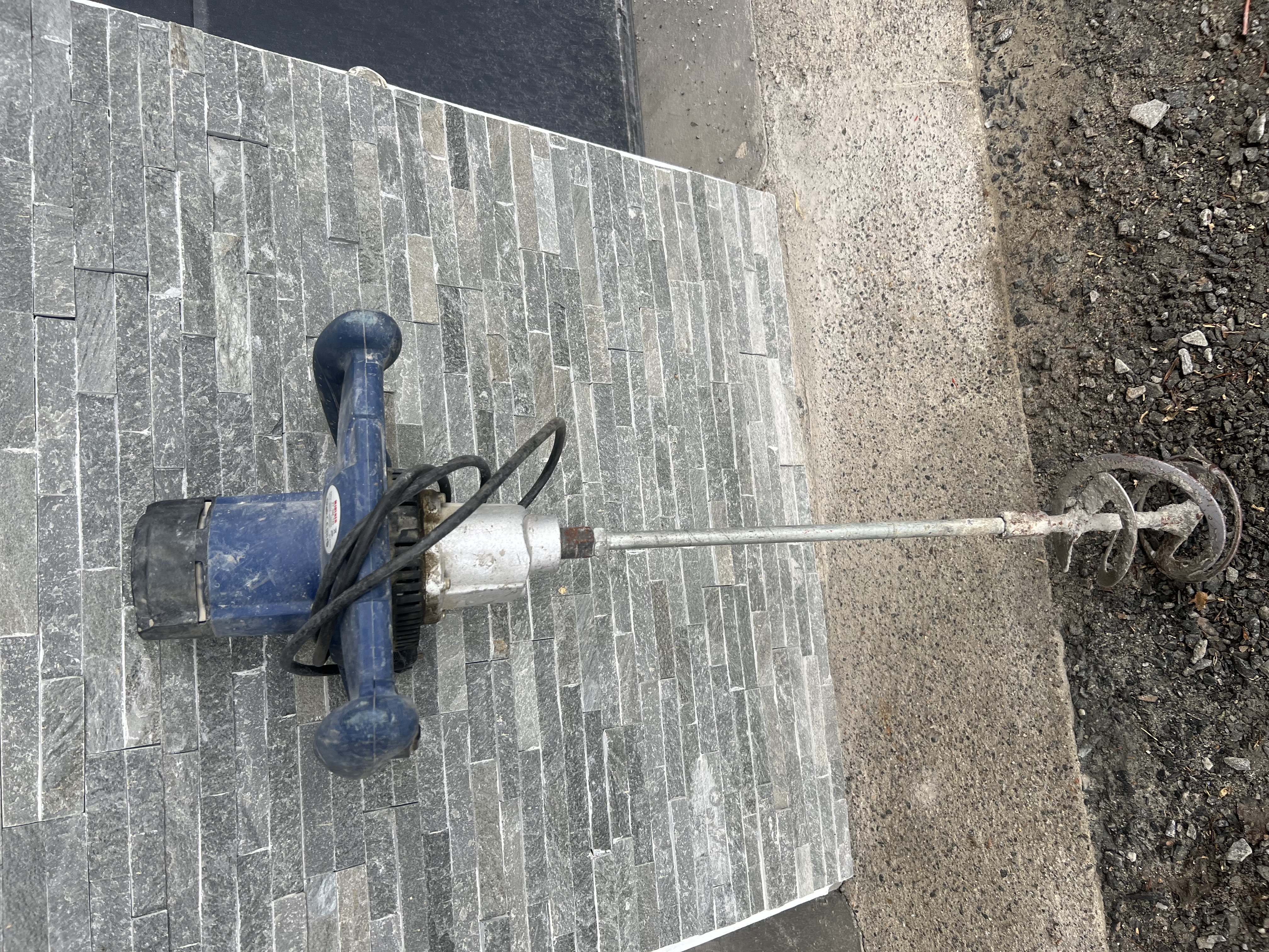 Kraftig mørtelblander/sementblander/fliselim blander