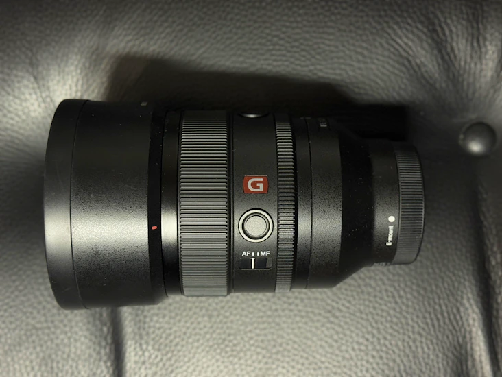 Sony fe 50mm f/1.2 gm g-master -objektiivi