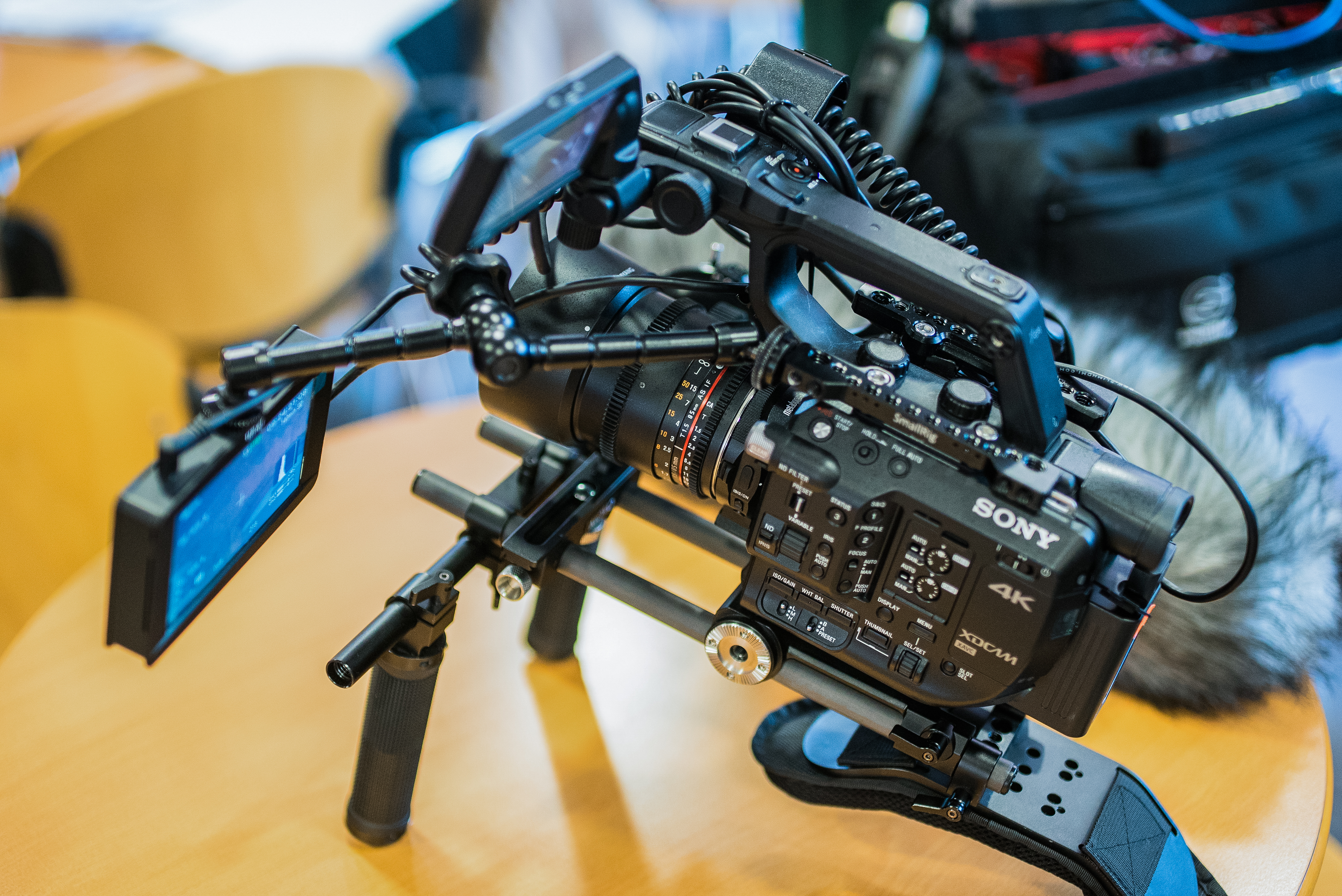 Fs5 atomos ninja v+ w/raw & hfr package & tripod