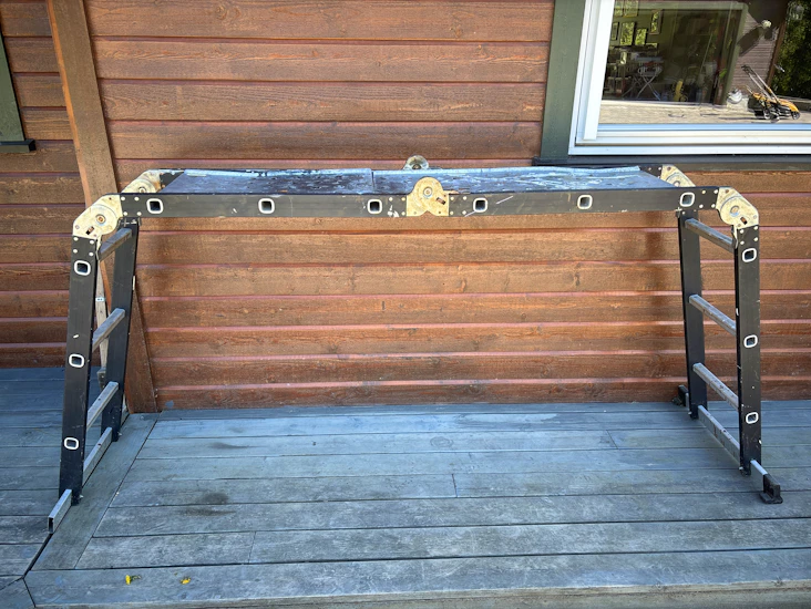 Kombistige 1 meter høy