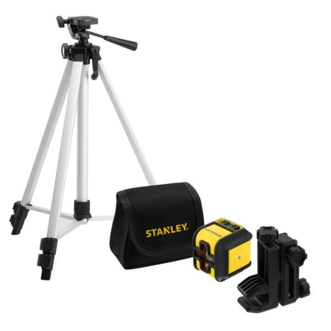 Stanley cubix krysslaser inkl. stativ
