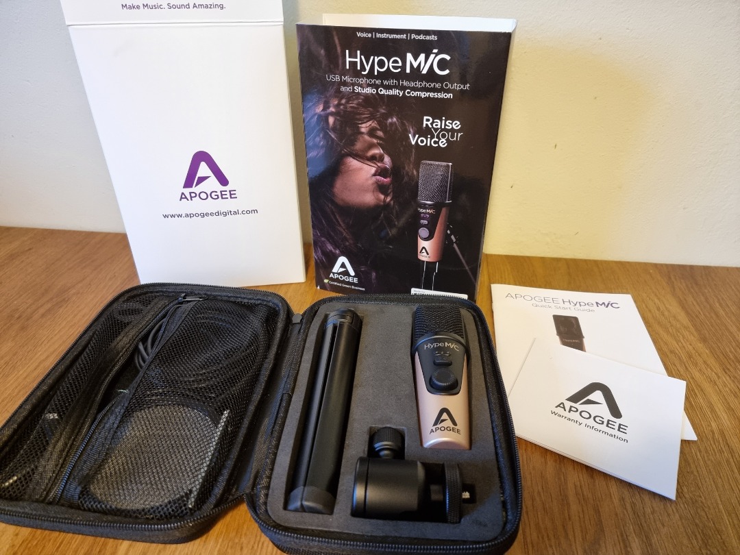 Apogee hypemic kompressormikrofon