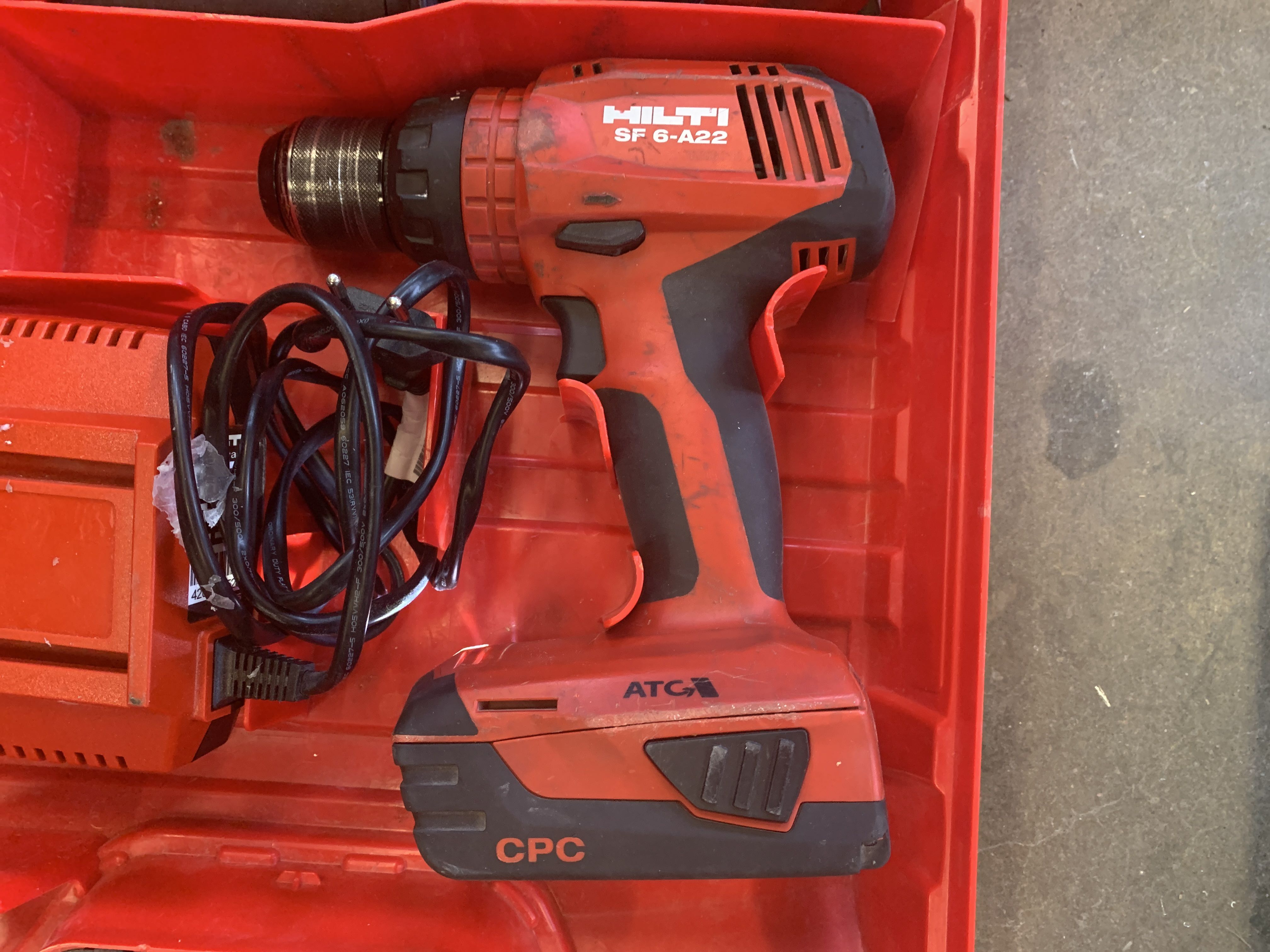 Ekstremt kraftig proff drill 22v 