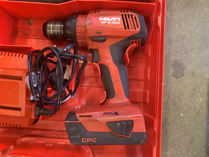 Ekstremt kraftig proff drill 22v