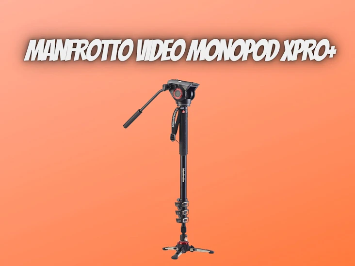 Manfrotto video monopod xpro+