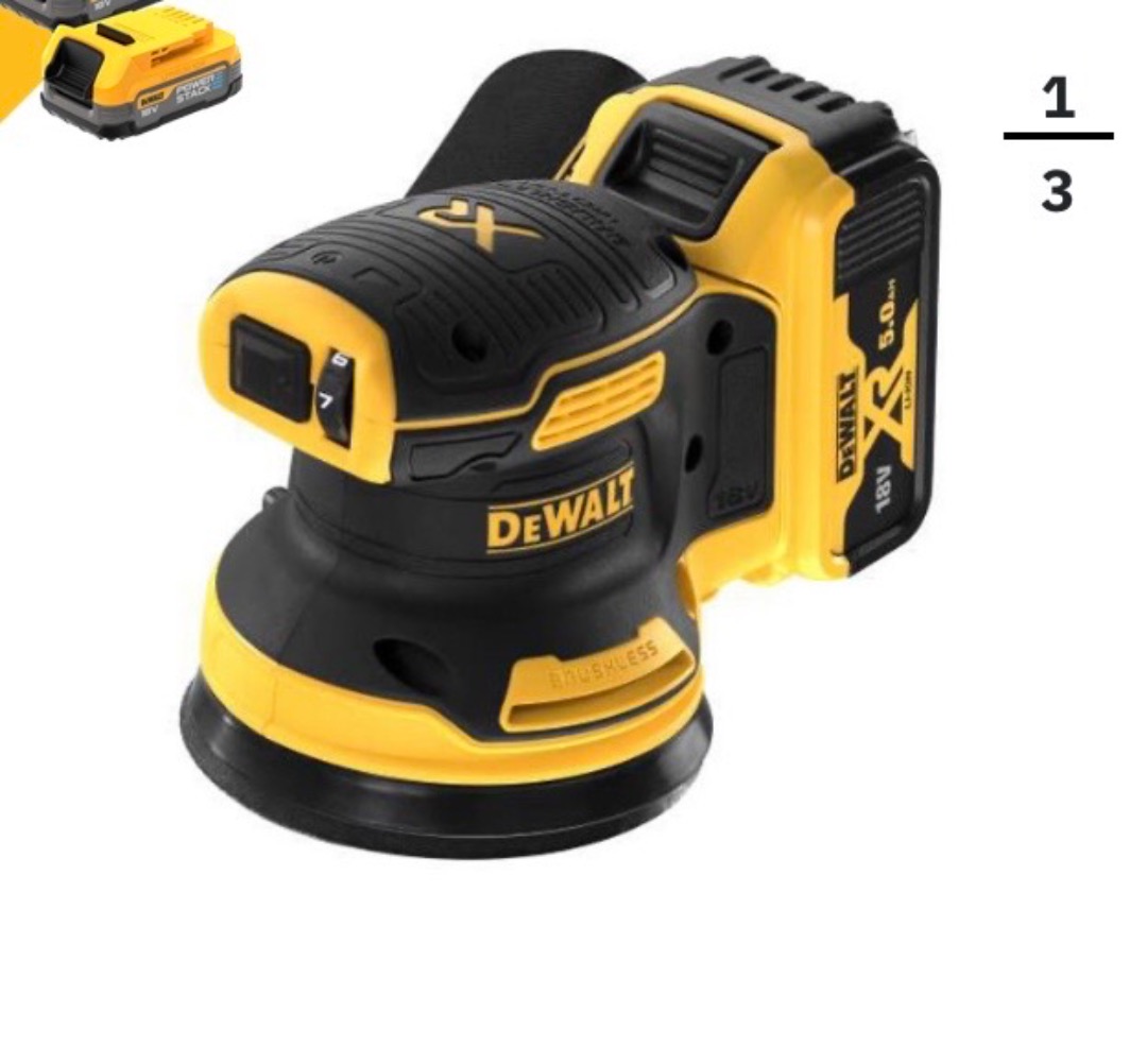 Excenterslip dwalt dcw210n +batteri/laddare 