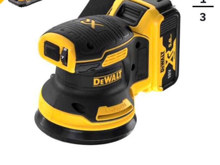 Excenterslip dwalt dcw210n +batteri/laddare