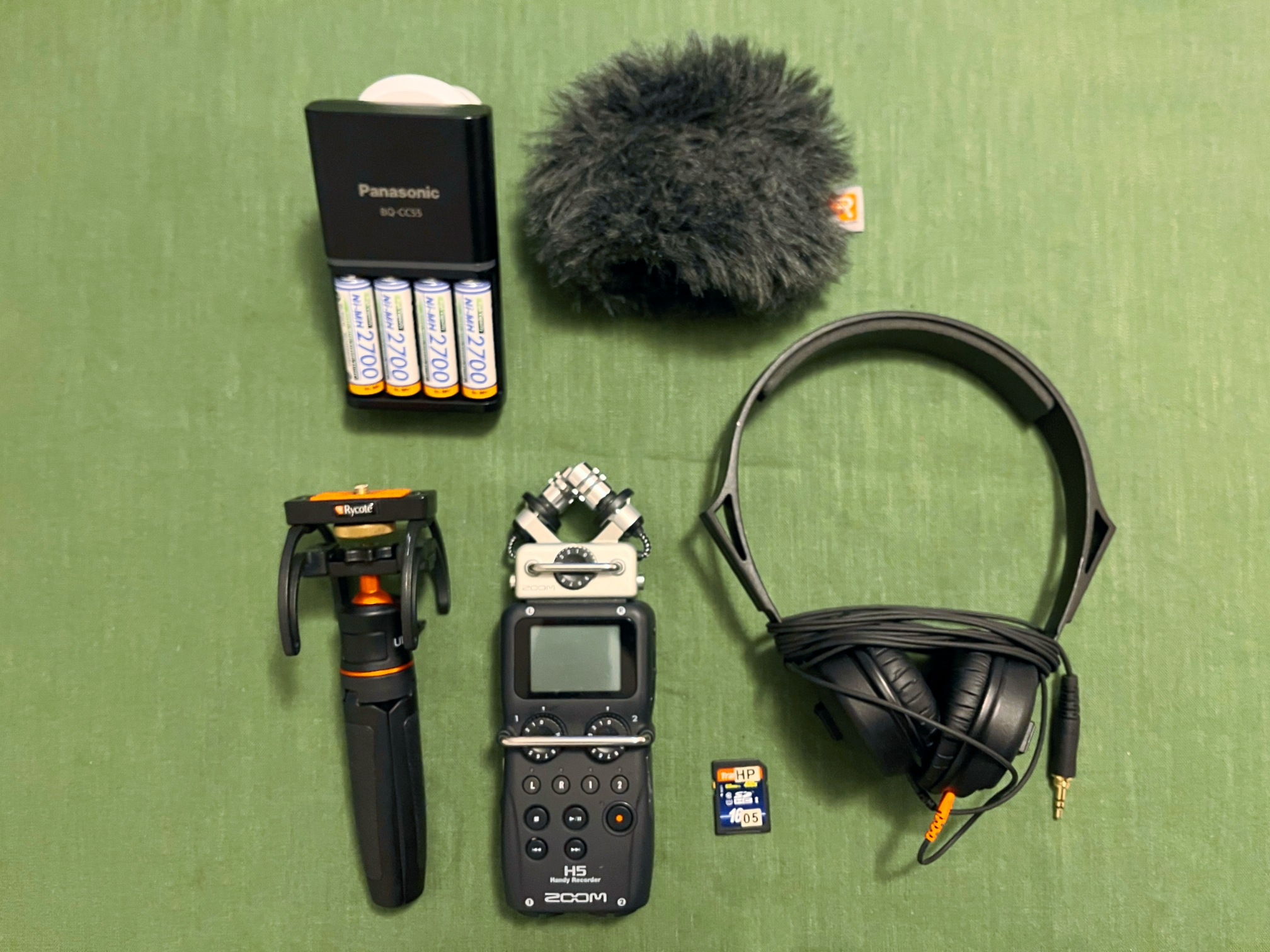 Zoom h5 production sound recording kit