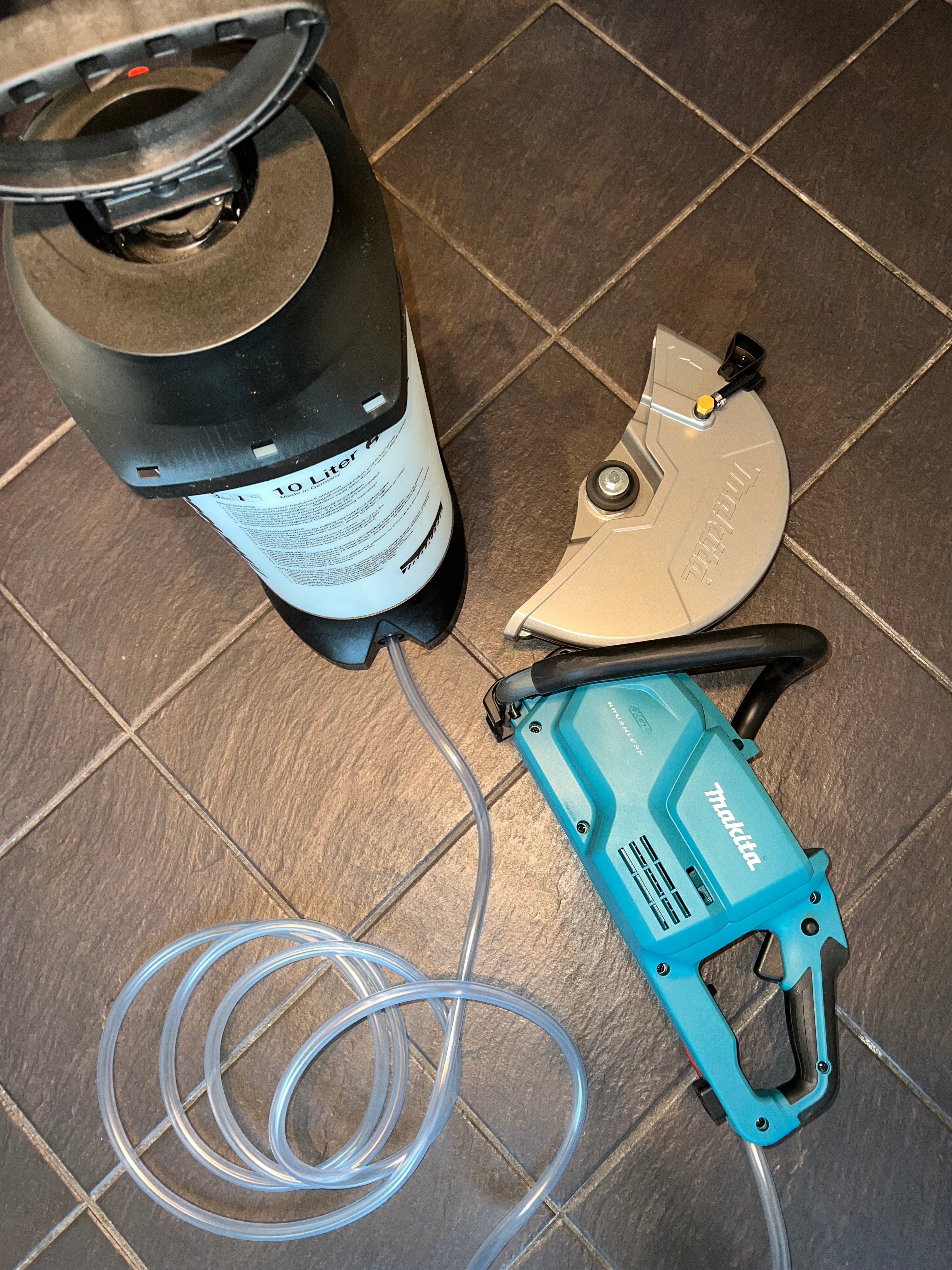 Proff 40v batteri drevet betongsag / stålsag / sirkelsag