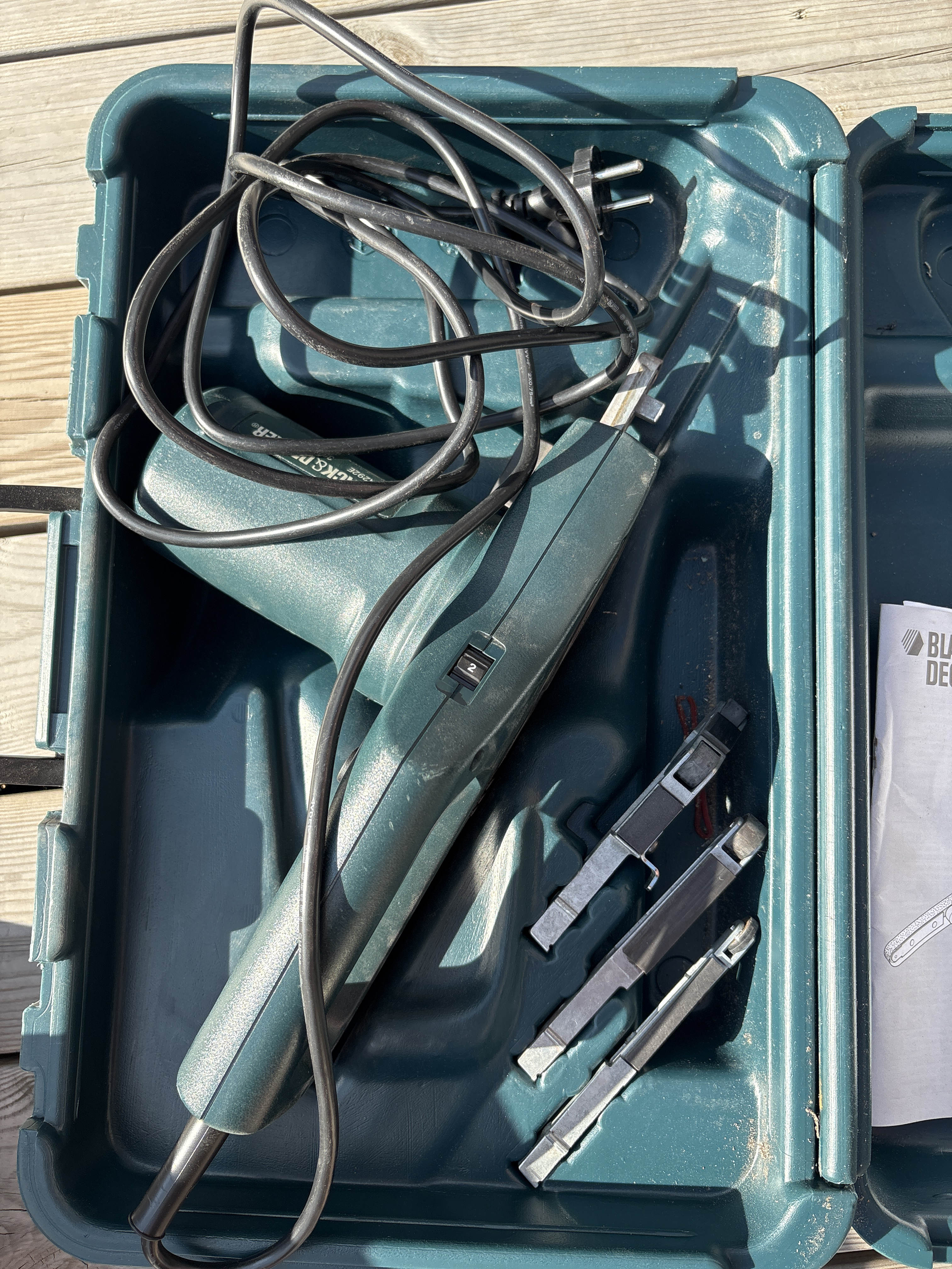 Black & decker elektrisk bandslip 