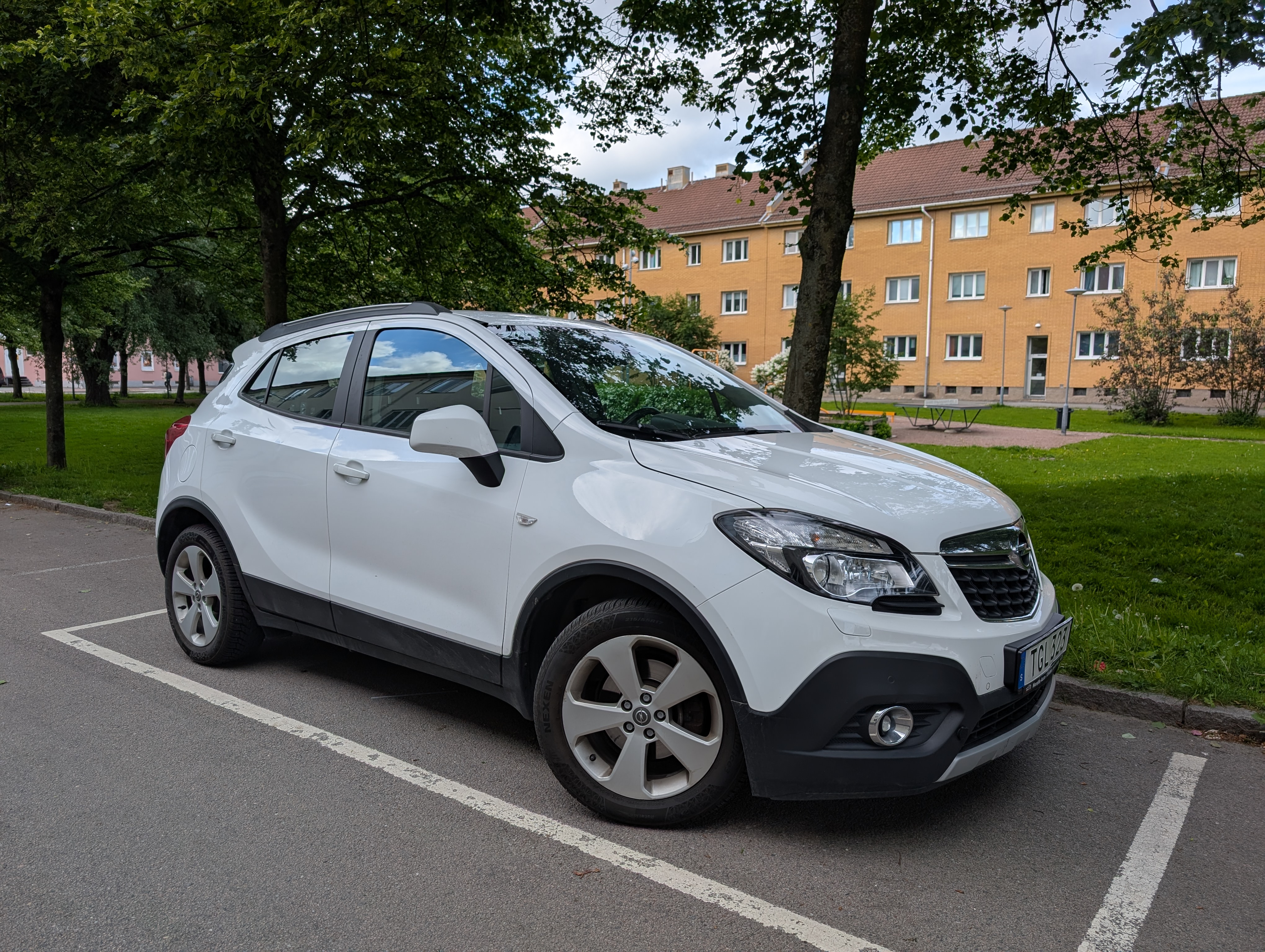 En lättkörd och bränslesnål suv