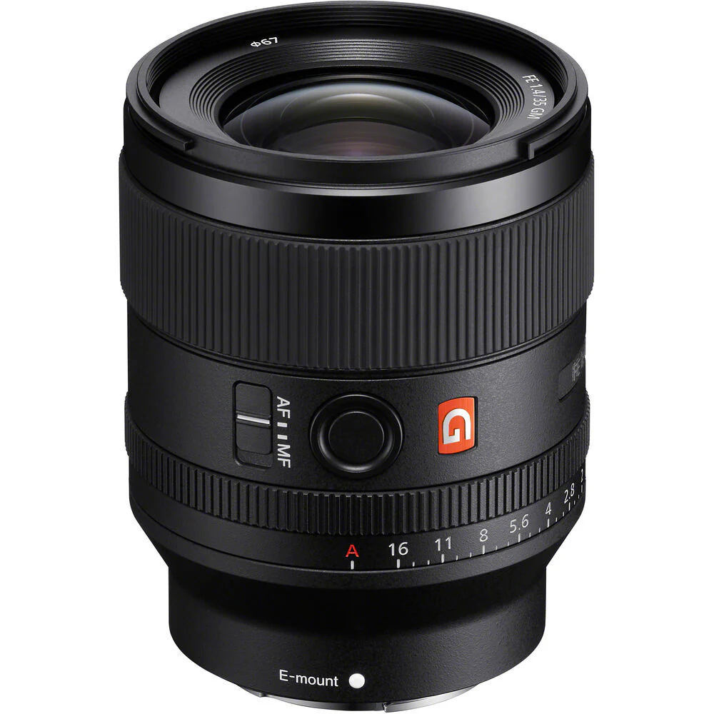Sony fe 35mm f/1.4 gm lens