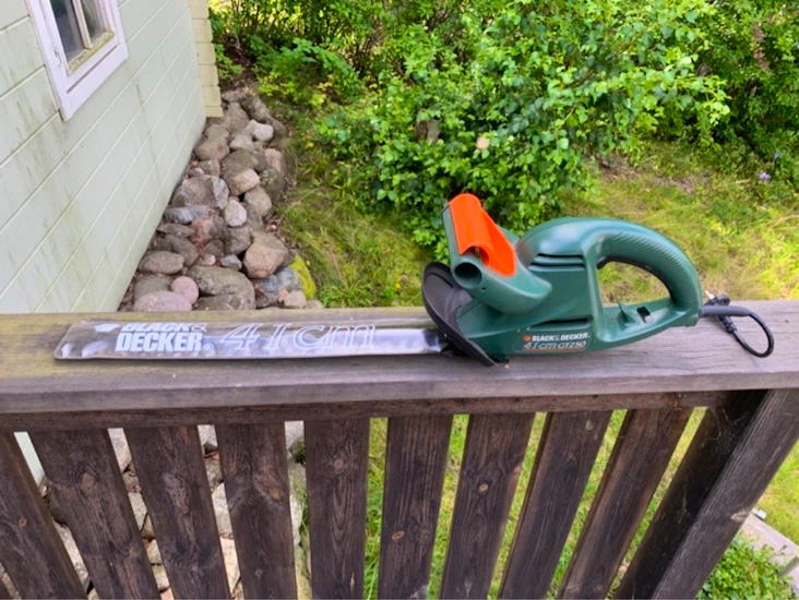 Elektrisk häcksax 41cm svärd