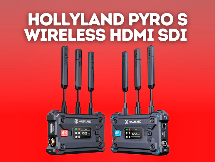 Hollyland pyro s wireless hdmi sdi transmitter and receiver