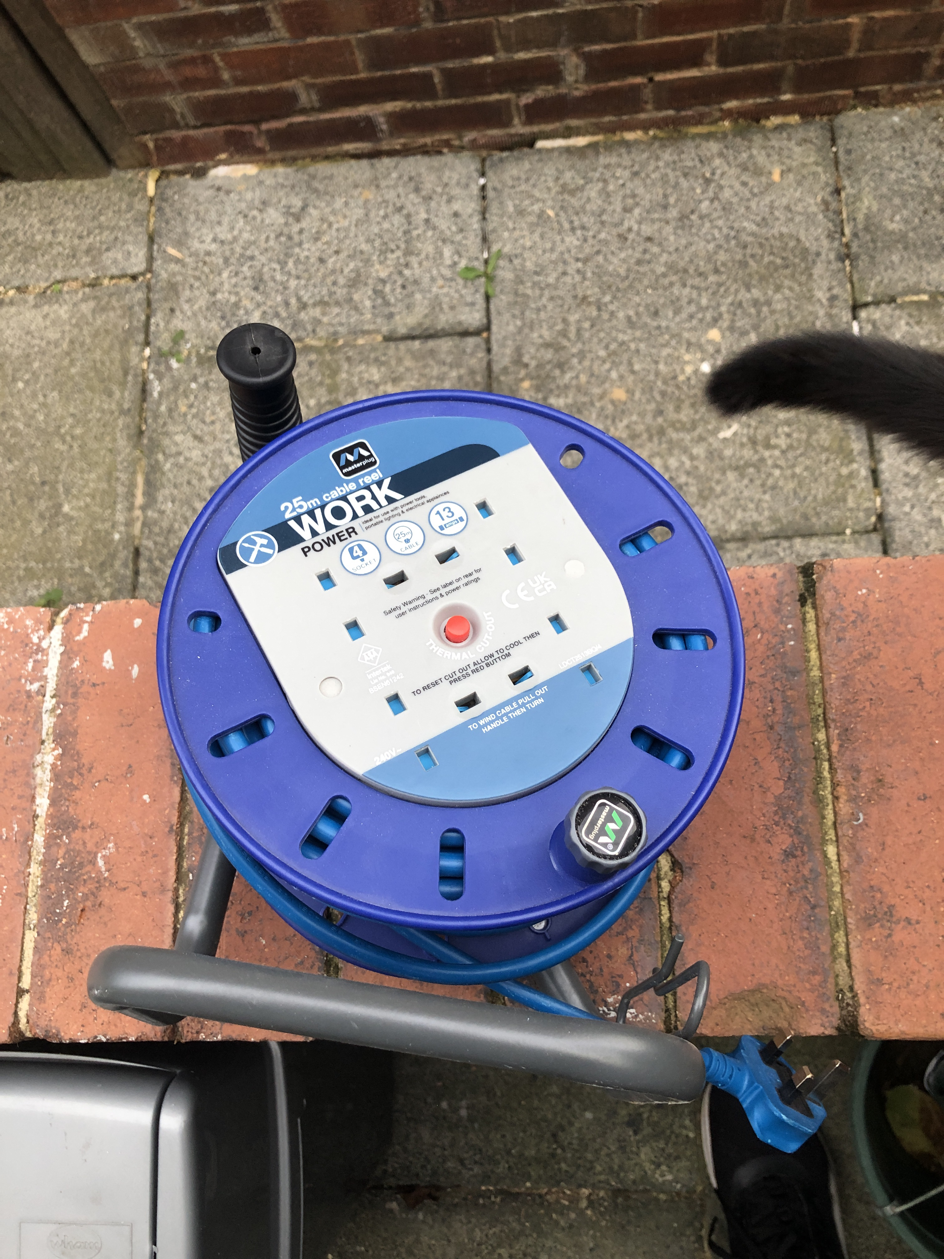 25 meter cable reel