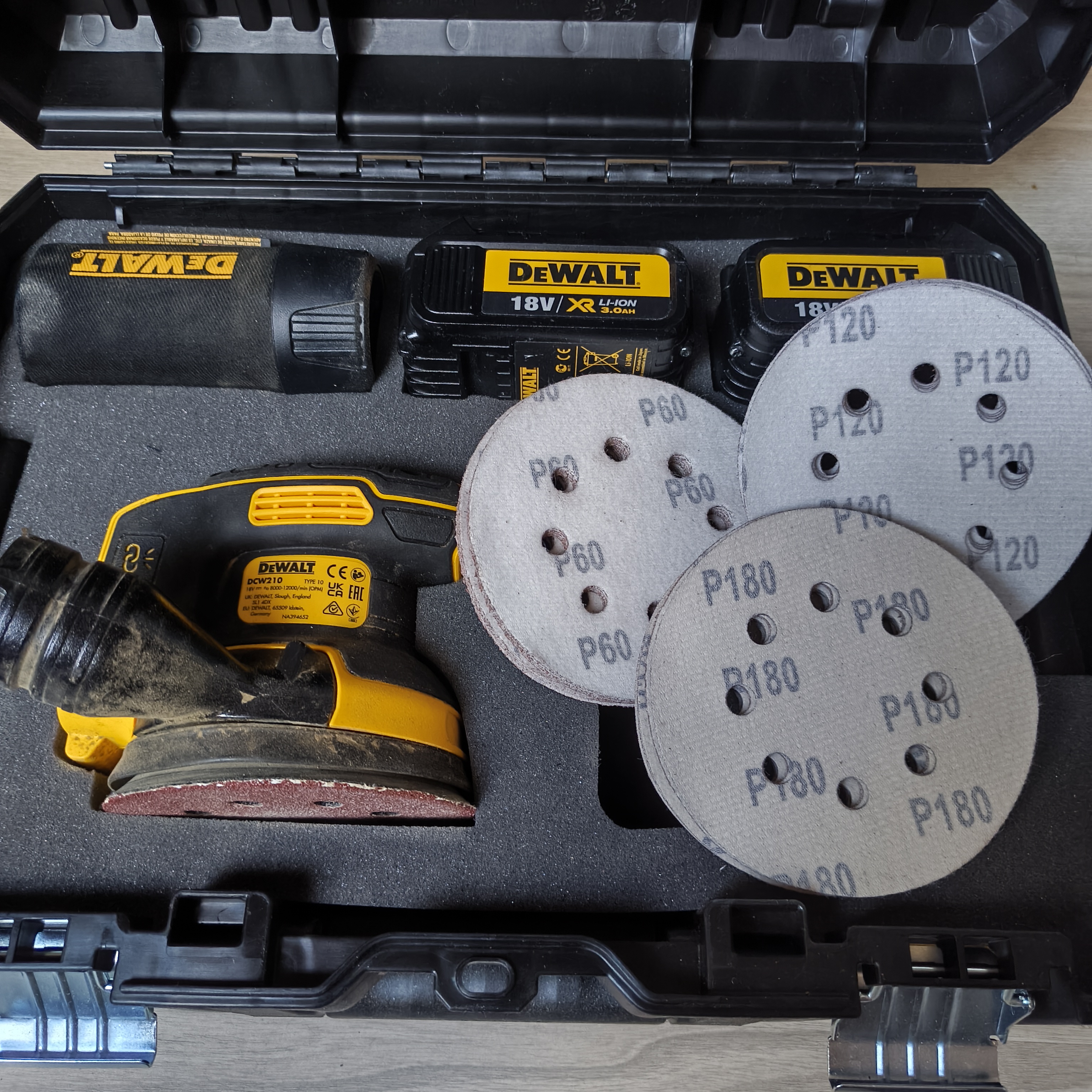 Eksentersliper dewalt