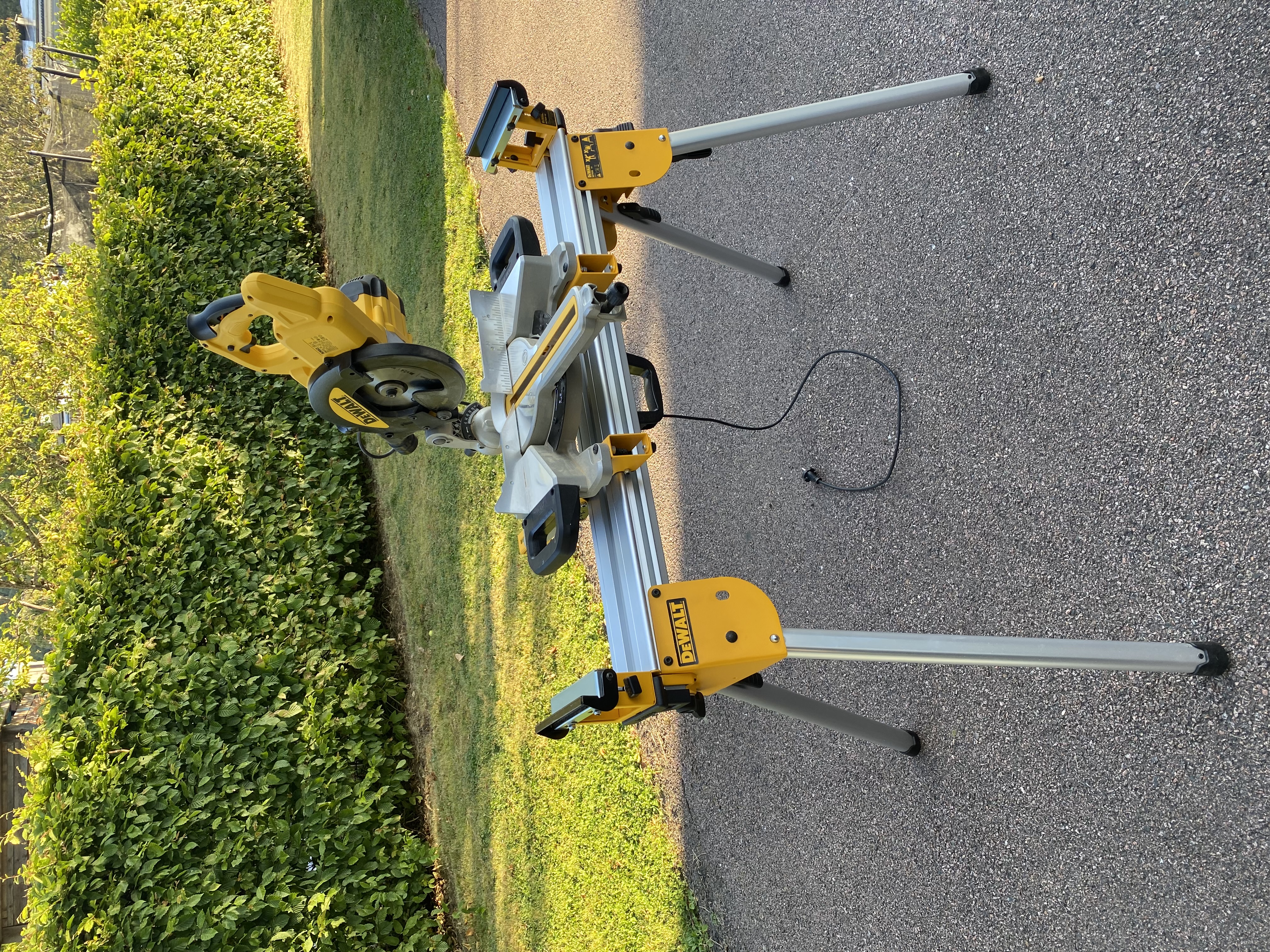 Kap- och gersåg dewalt inkl bänk