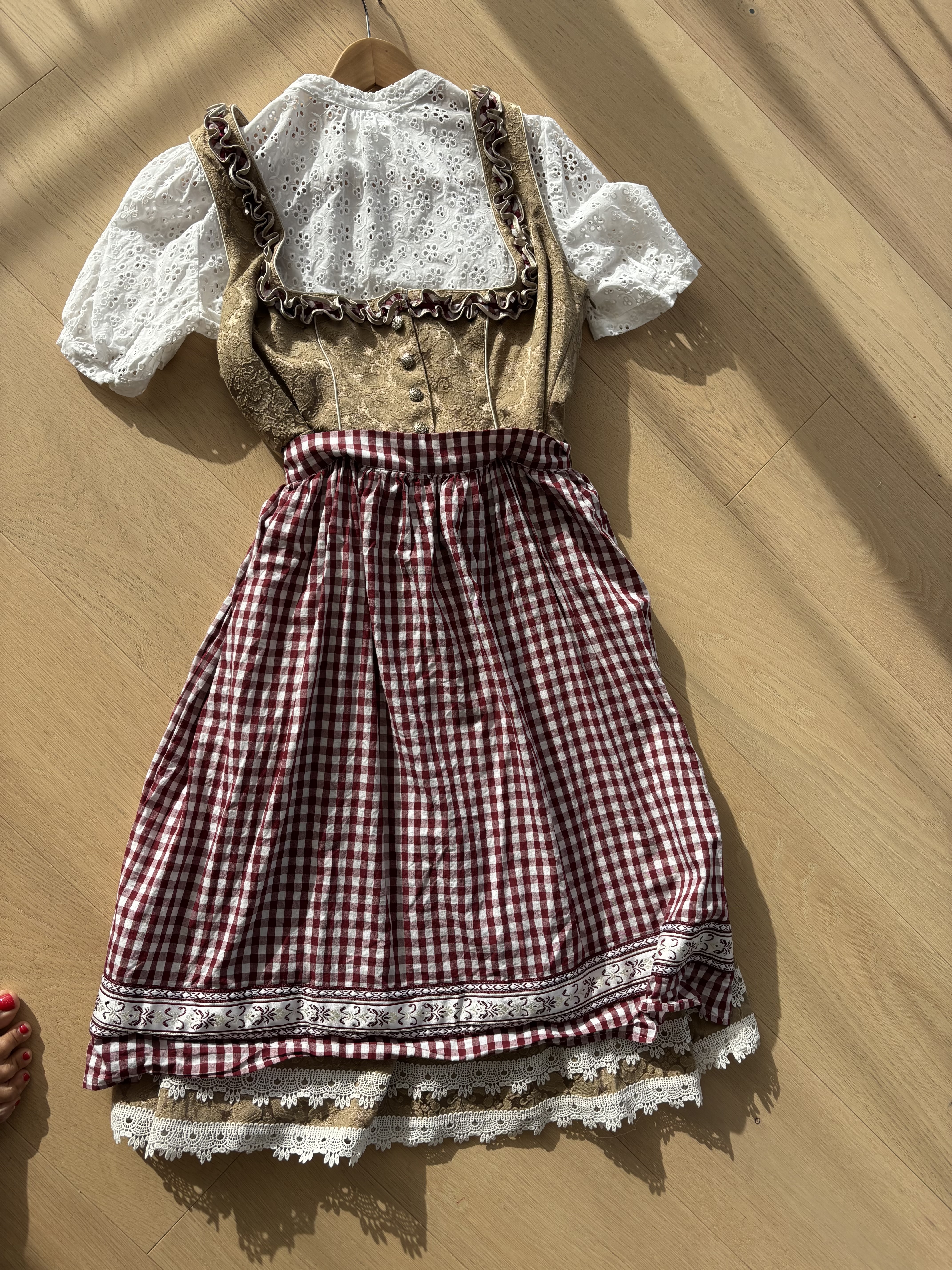 Dirndl klänning till oktoberfest
