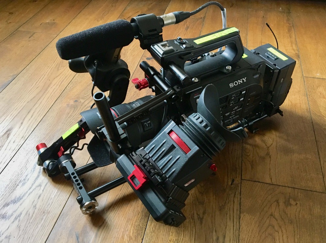 Sony pxw-fs7 m/ canon 24-70mm 2,8 og tilbehør