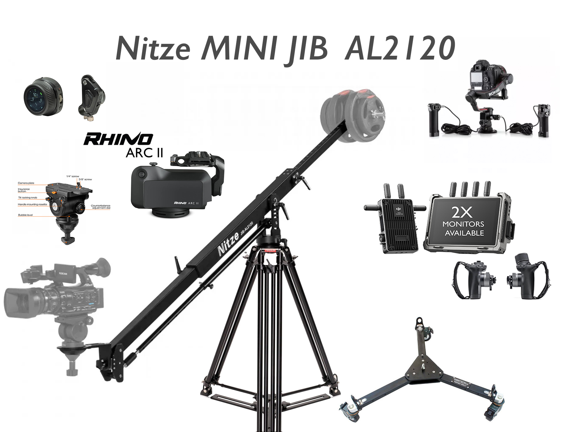 Nitze mini jib-al2120 jib / crane / boom 