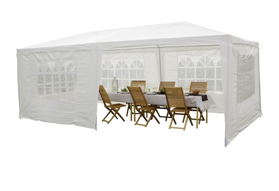 Partytält 3x6m uthyres