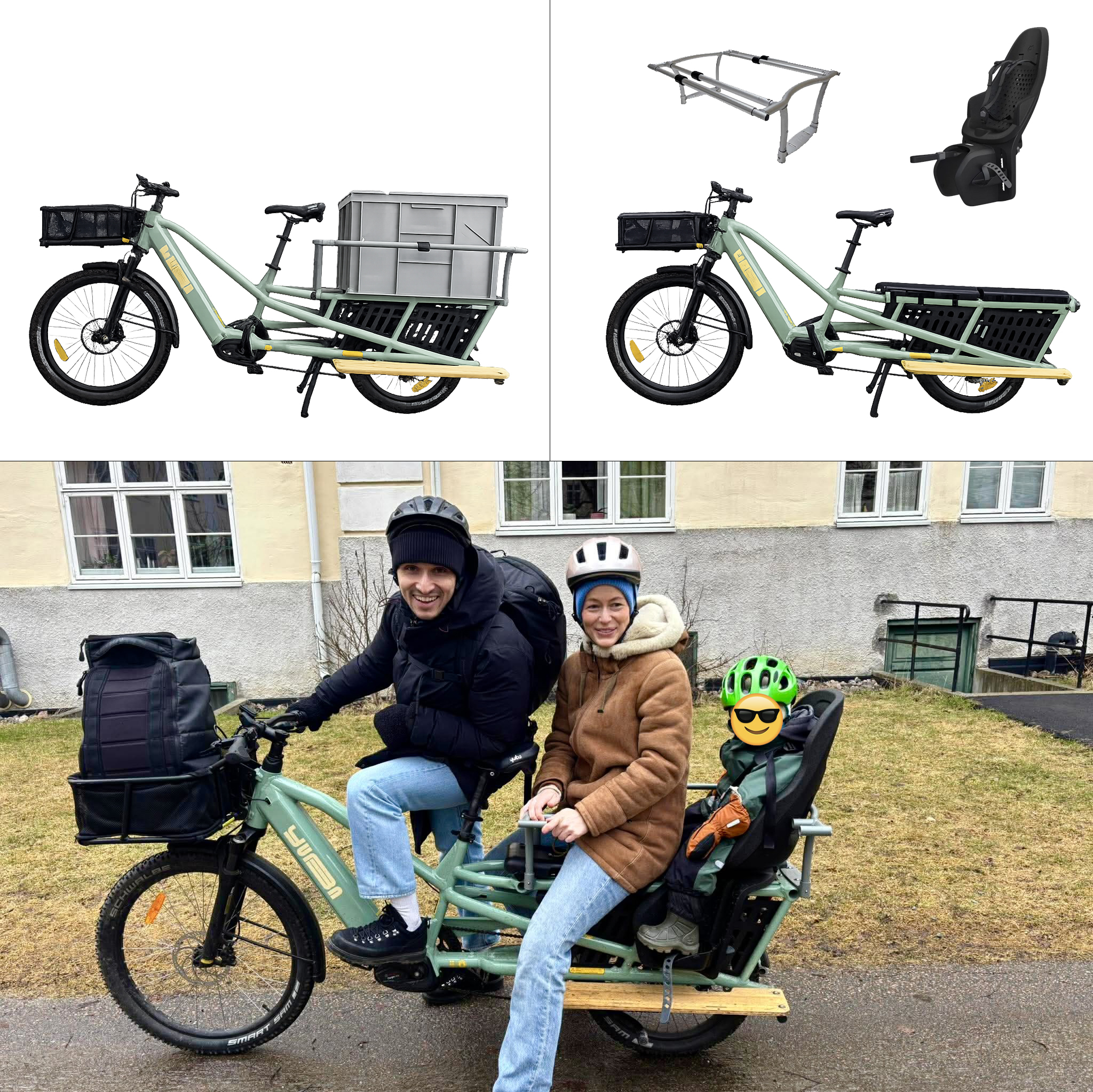 Juba longtail elsykkel
