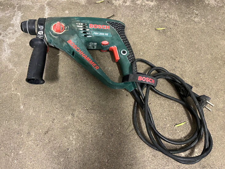 Bosch pbe 2000 re borrhammare