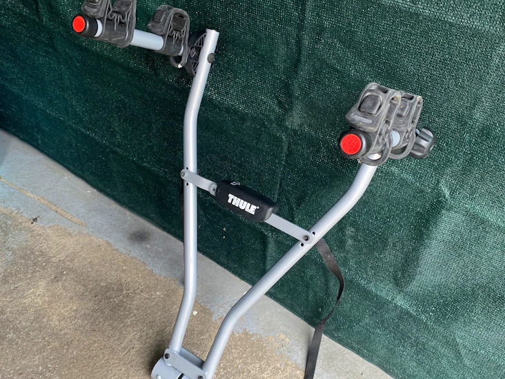 Thule cykelhållare via dragkrok