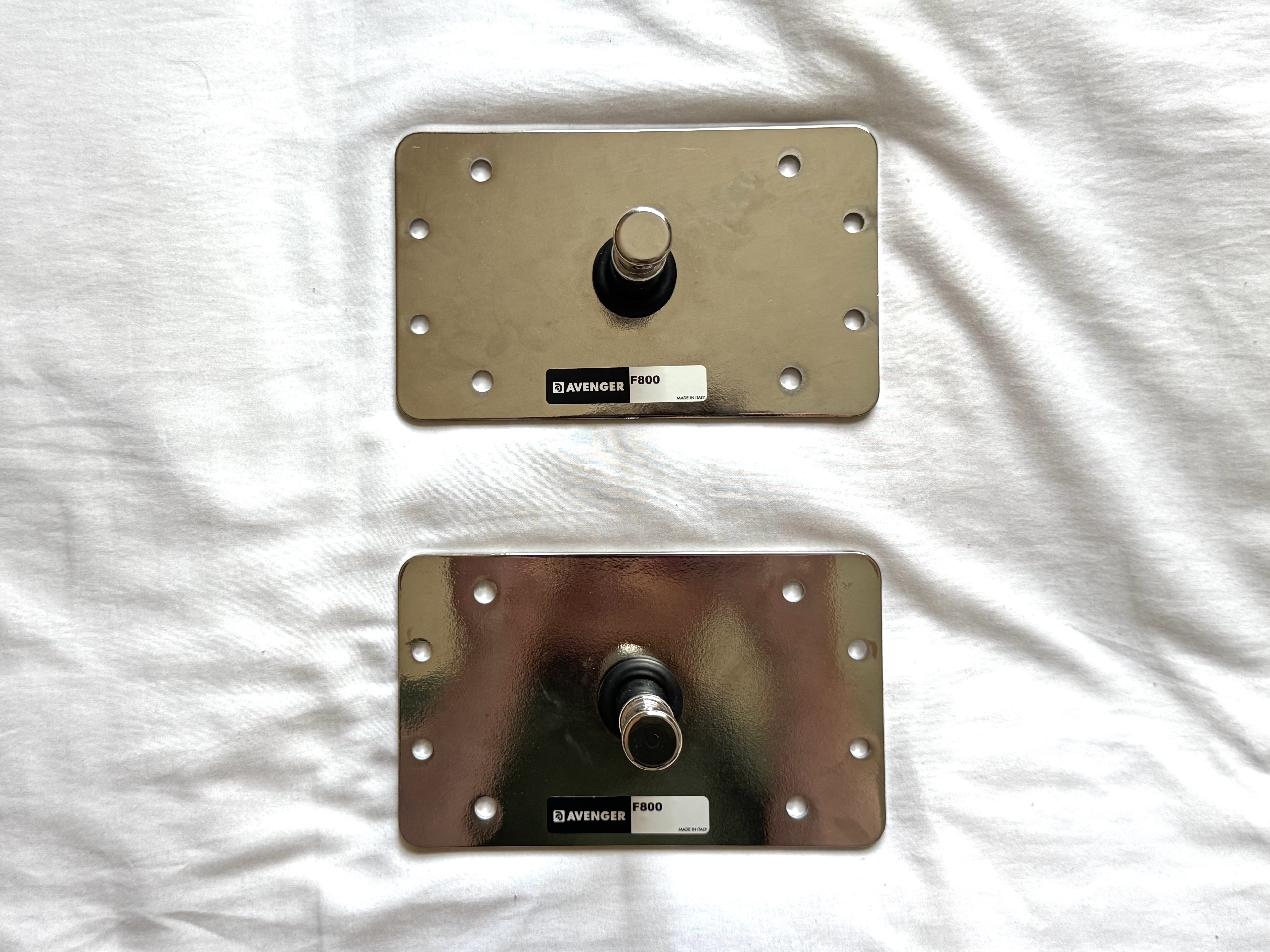 2x manfrotto baby plate