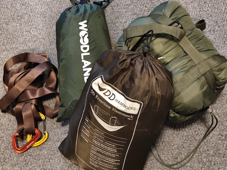 Riippumattoilijan retkipaketti