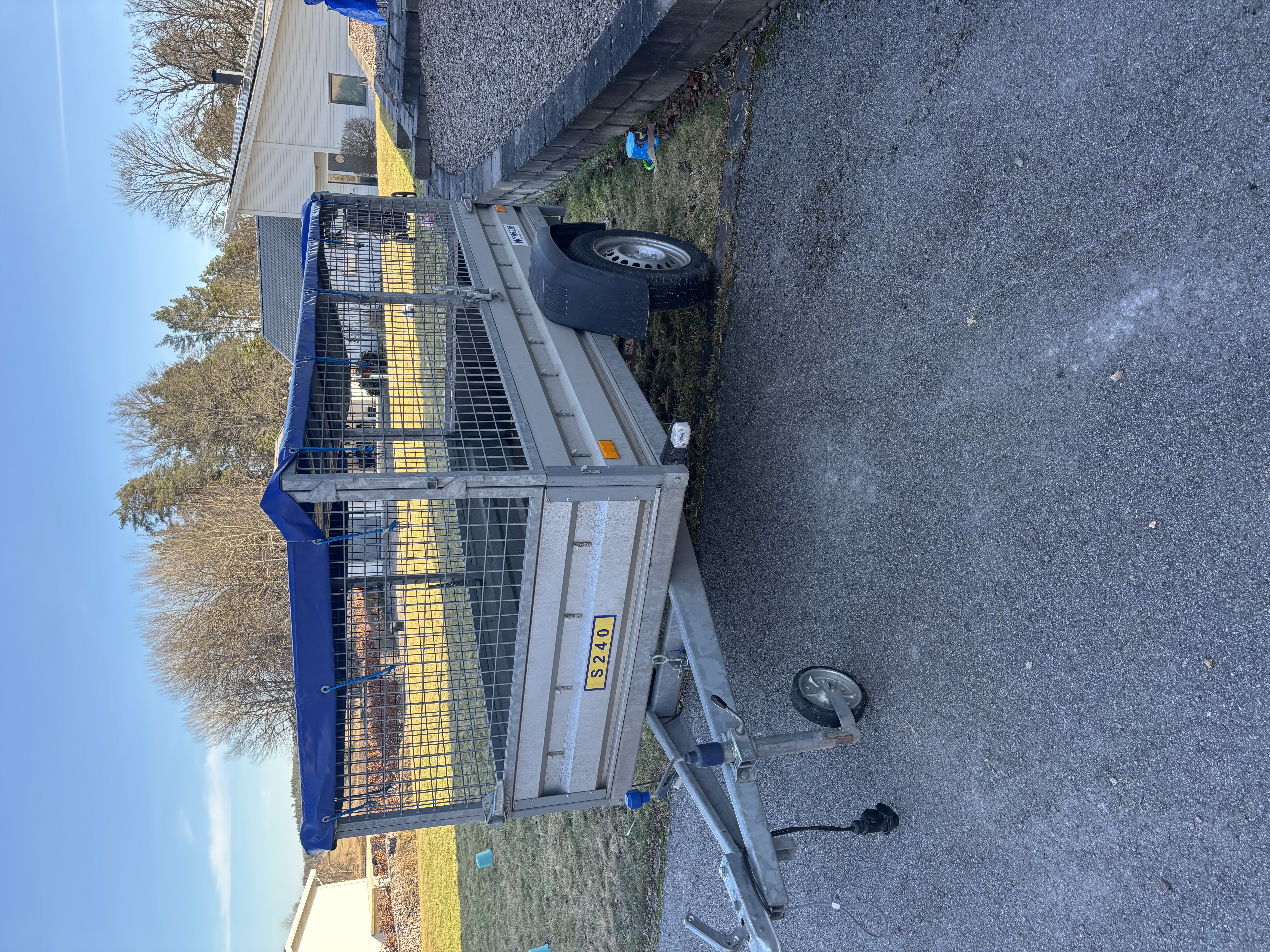 Gallersläp med tippfunktion